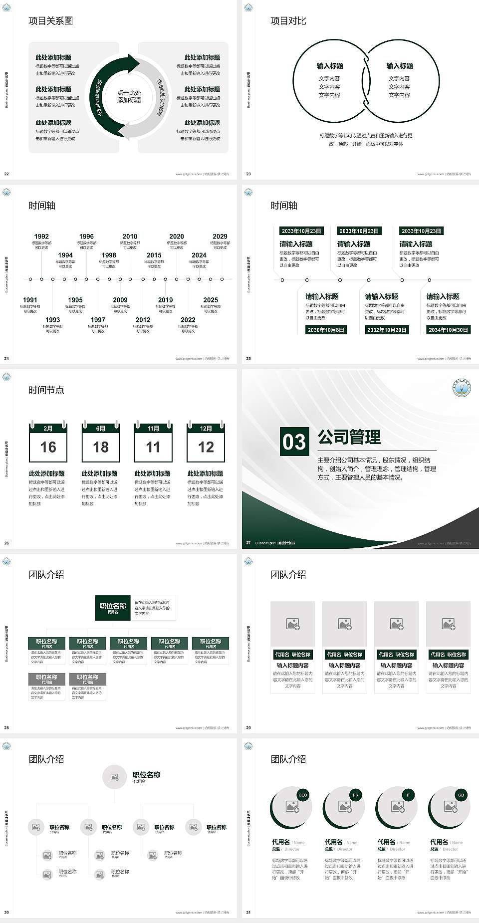 广东南方职业学院专用全国大学生互联网+创新创业大赛计划书/路演/网评PPT模板4:3格式幻灯片预览图4
