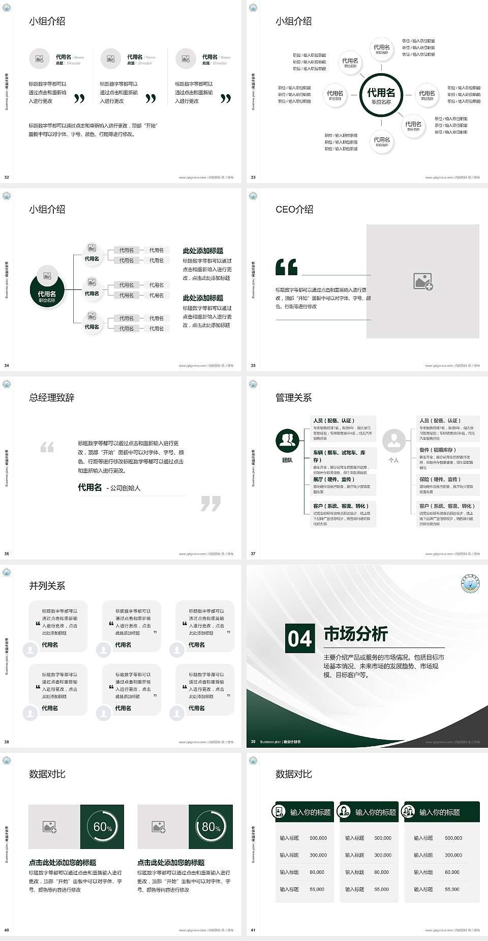 广东南方职业学院专用全国大学生互联网+创新创业大赛计划书/路演/网评PPT模板4:3格式幻灯片预览图5