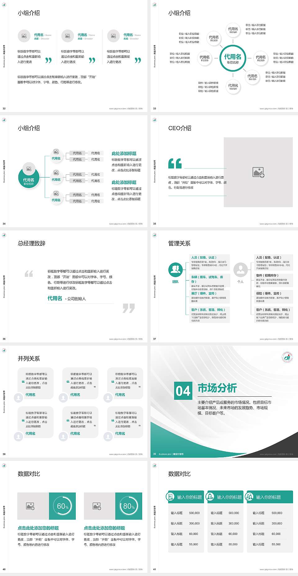 广州东华职业学院专用全国大学生互联网+创新创业大赛计划书/路演/网评PPT模板4:3格式幻灯片预览图5