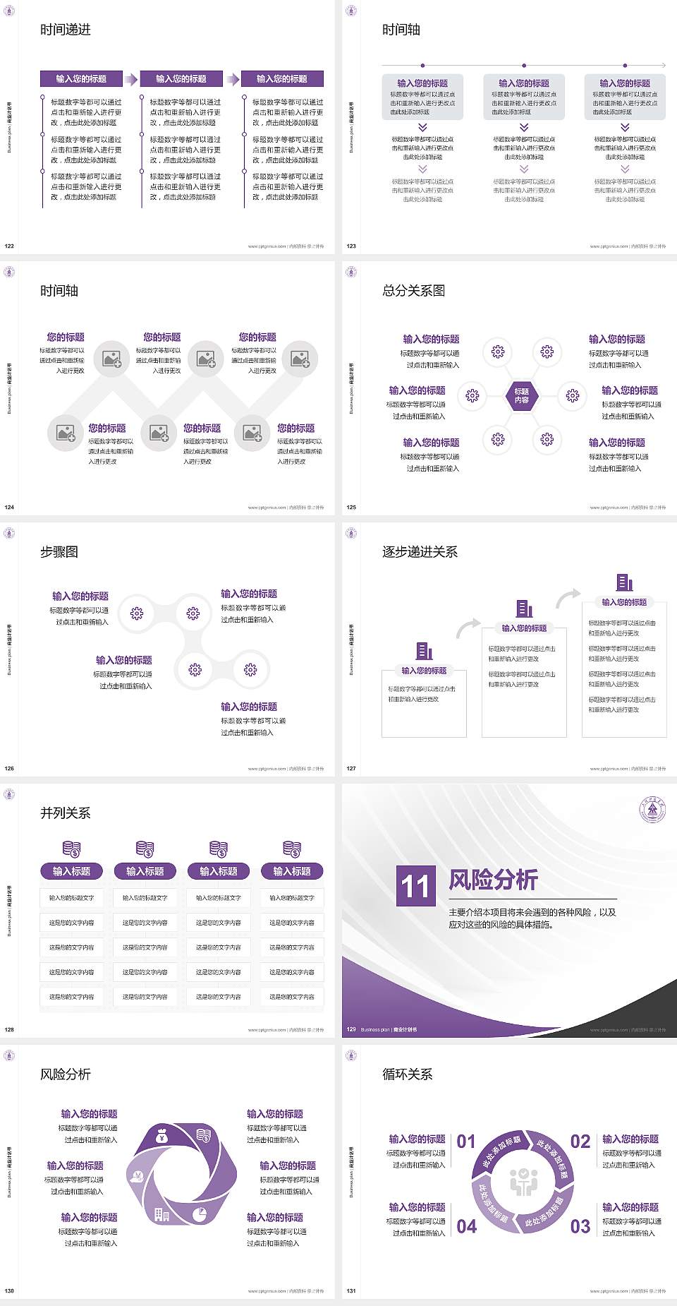 上饶师范学院专用全国大学生互联网+创新创业大赛计划书/路演/网评PPT模板4:3格式幻灯片预览图14