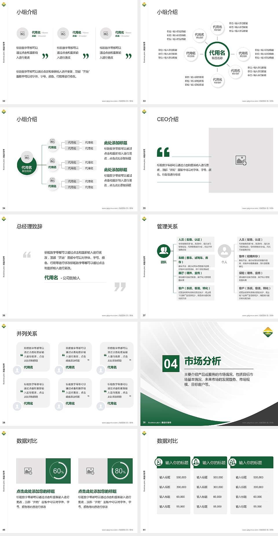 台州职业技术学院专用全国大学生互联网+创新创业大赛计划书/路演/网评PPT模板4:3格式幻灯片预览图5