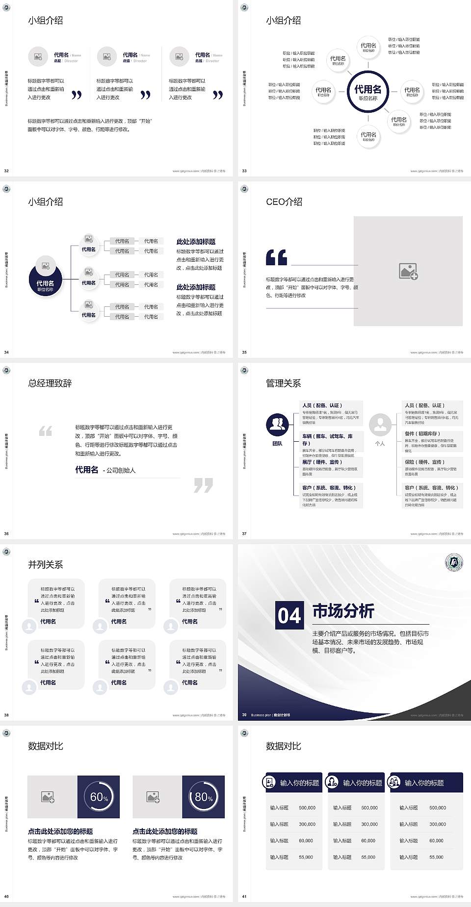 厦门安防科技职业学院专用全国大学生互联网+创新创业大赛计划书/路演/网评PPT模板4:3格式幻灯片预览图5