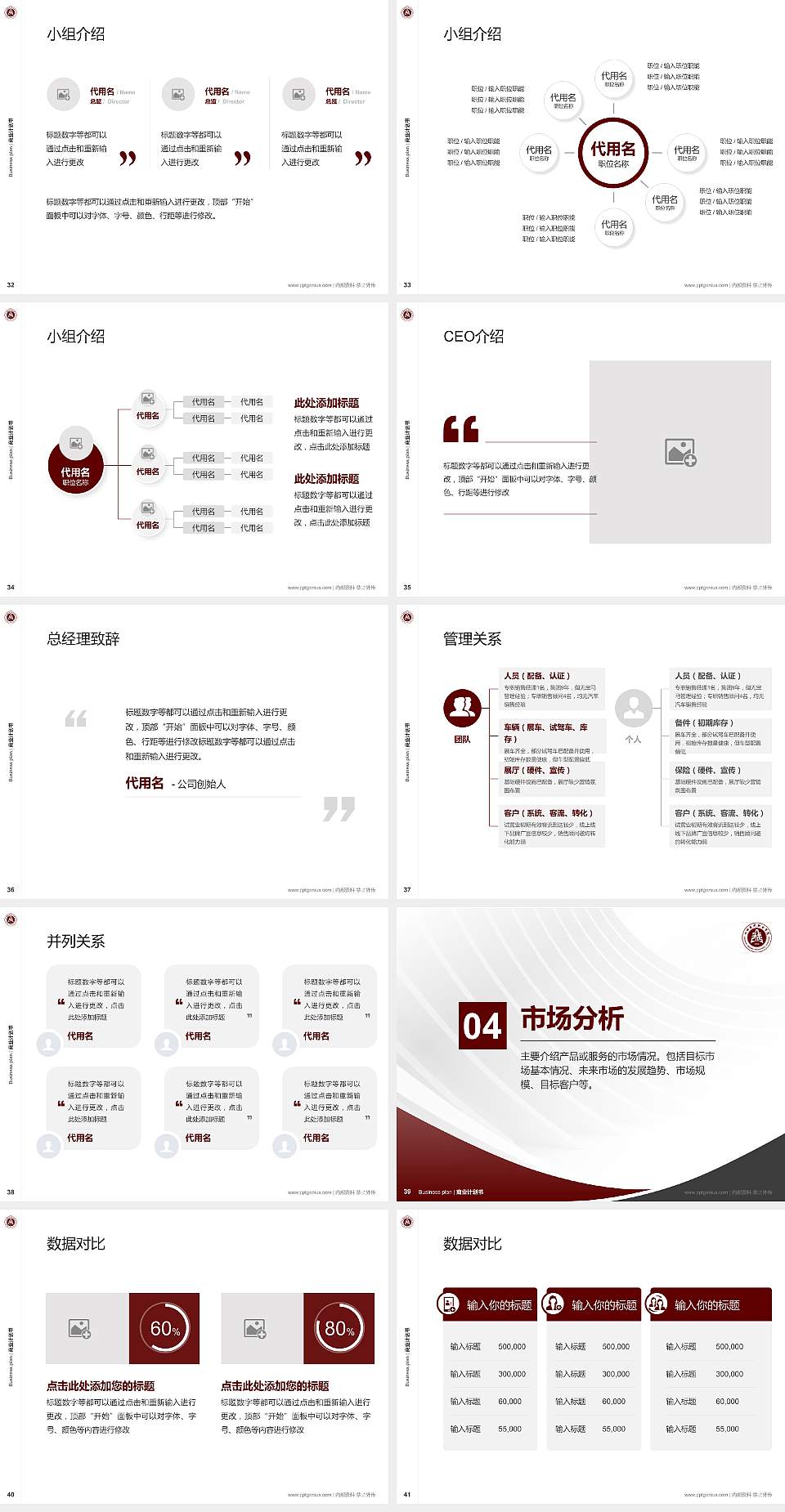 山西戏剧职业学院专用全国大学生互联网+创新创业大赛计划书/路演/网评PPT模板4:3格式幻灯片预览图5