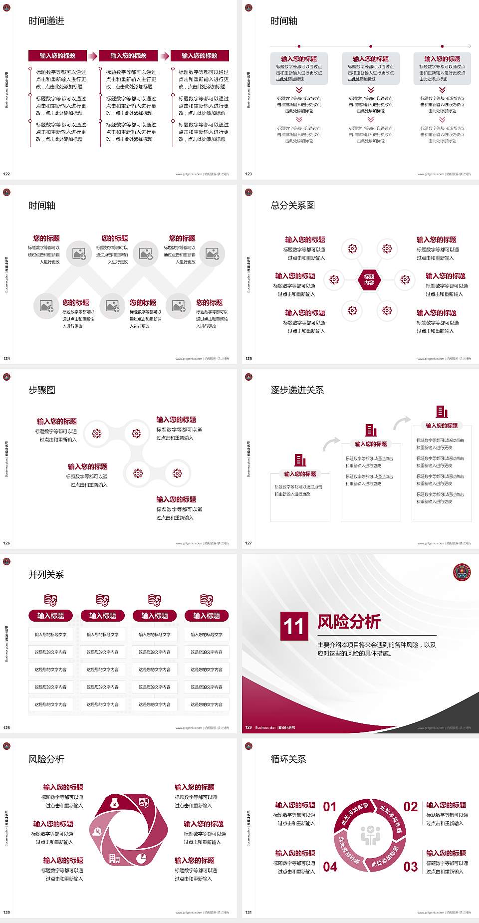 和田师范专科学校专用全国大学生互联网+创新创业大赛计划书/路演/网评PPT模板4:3格式幻灯片预览图14
