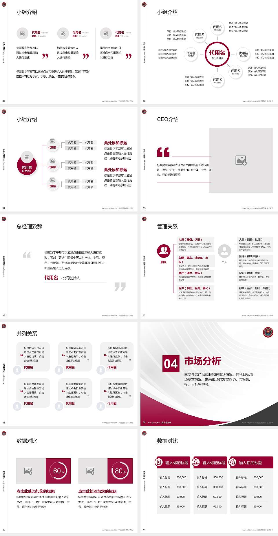 和田师范专科学校专用全国大学生互联网+创新创业大赛计划书/路演/网评PPT模板4:3格式幻灯片预览图5