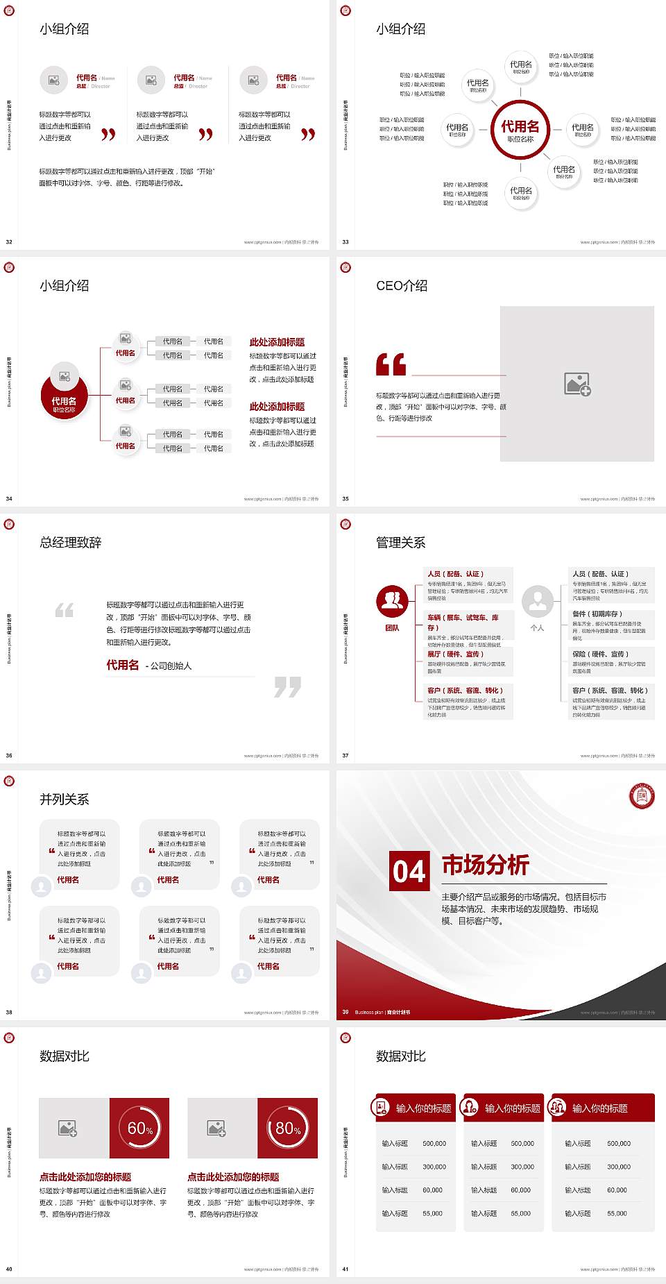 湖北工业大学工程技术学院专用全国大学生互联网+创新创业大赛计划书/路演/网评PPT模板4:3格式幻灯片预览图5