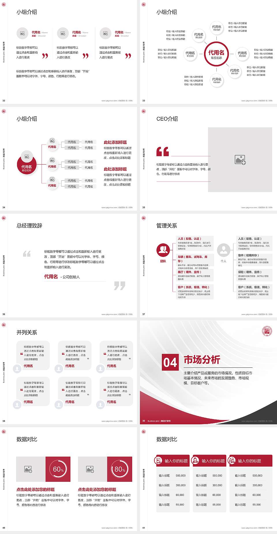 厦门理工学院专用全国大学生互联网+创新创业大赛计划书/路演/网评PPT模板4:3格式幻灯片预览图5