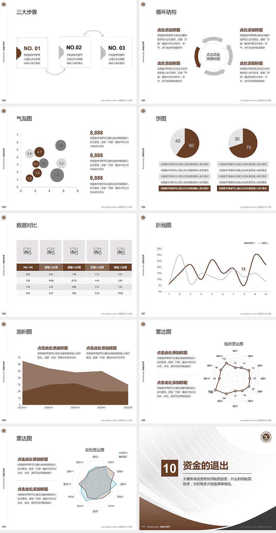 扬州大学广陵学院专用全国大学生互联网+创新创业大赛计划书/路演/网评PPT模板4:3格式幻灯片预览图12