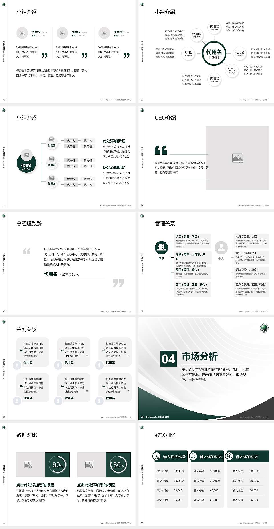 武汉电力职业技术学院专用全国大学生互联网+创新创业大赛计划书/路演/网评PPT模板4:3格式幻灯片预览图5