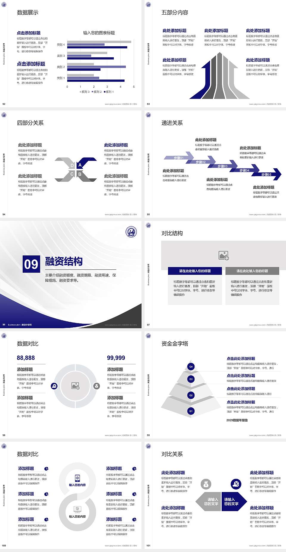 华北理工大学轻工学院专用全国大学生互联网+创新创业大赛计划书/路演/网评PPT模板4:3格式幻灯片预览图11