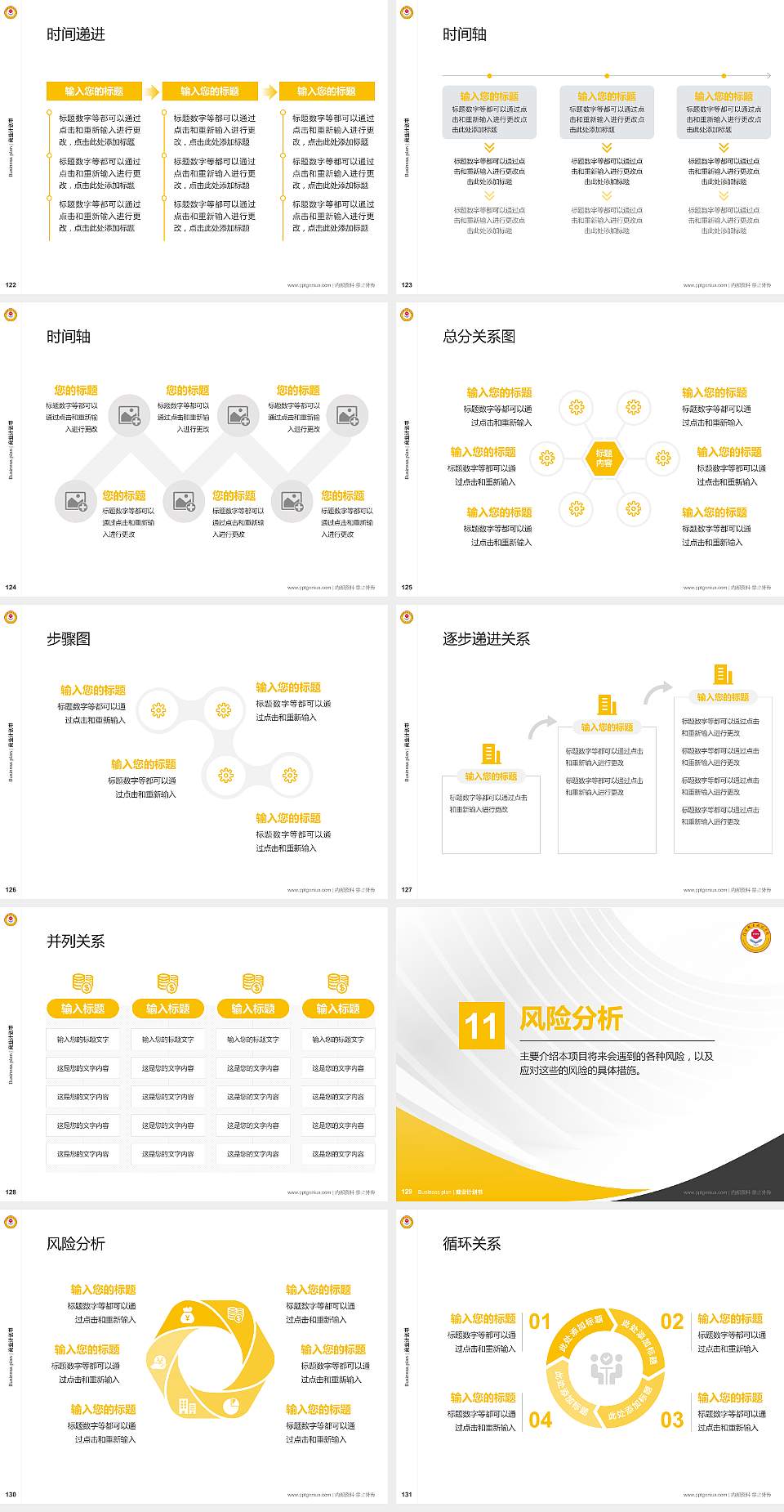 信阳职业技术学院专用全国大学生互联网+创新创业大赛计划书/路演/网评PPT模板4:3格式幻灯片预览图14