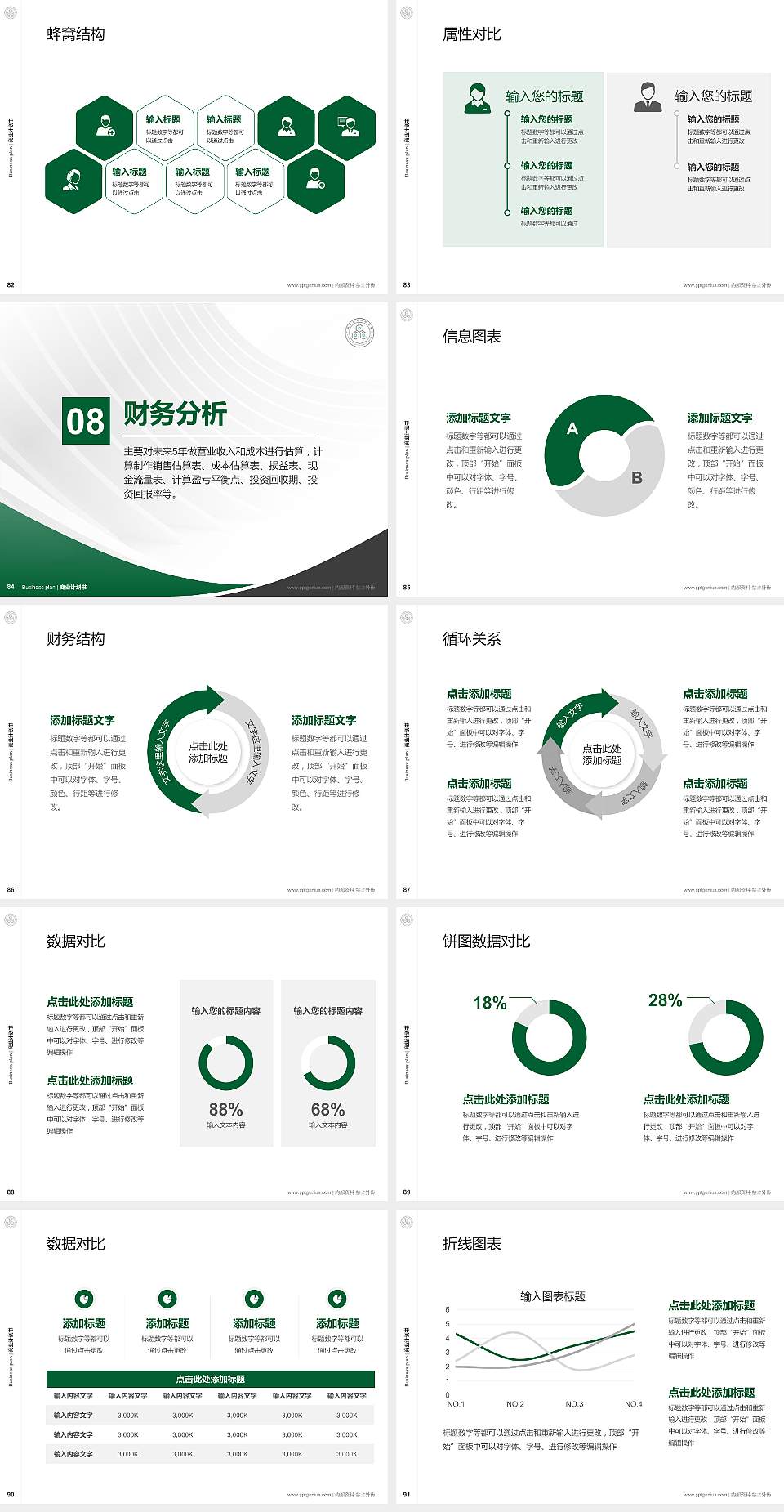 广州工程技术职业学院专用全国大学生互联网+创新创业大赛计划书/路演/网评PPT模板4:3格式幻灯片预览图10