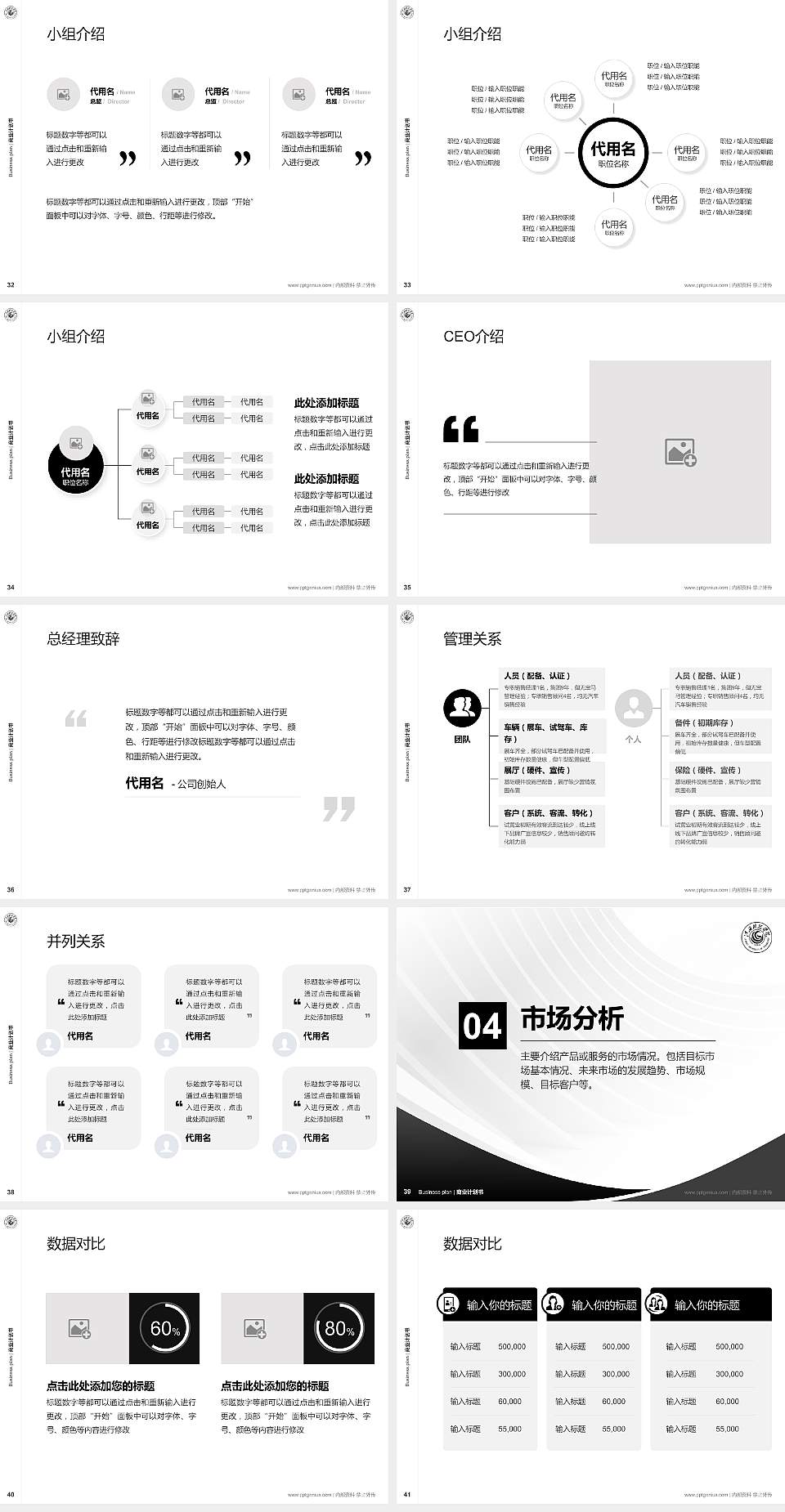 江西科技学院专用全国大学生互联网+创新创业大赛计划书/路演/网评PPT模板4:3格式幻灯片预览图5