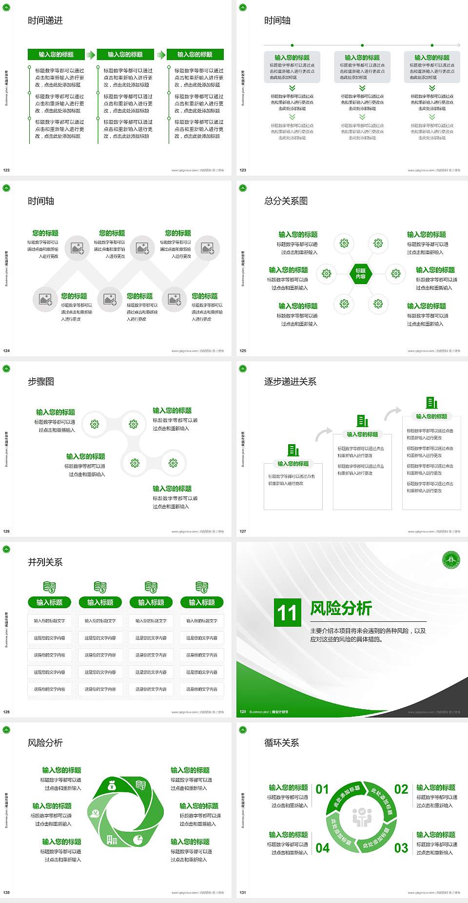 山西交通职业技术学院专用全国大学生互联网+创新创业大赛计划书/路演/网评PPT模板4:3格式幻灯片预览图14