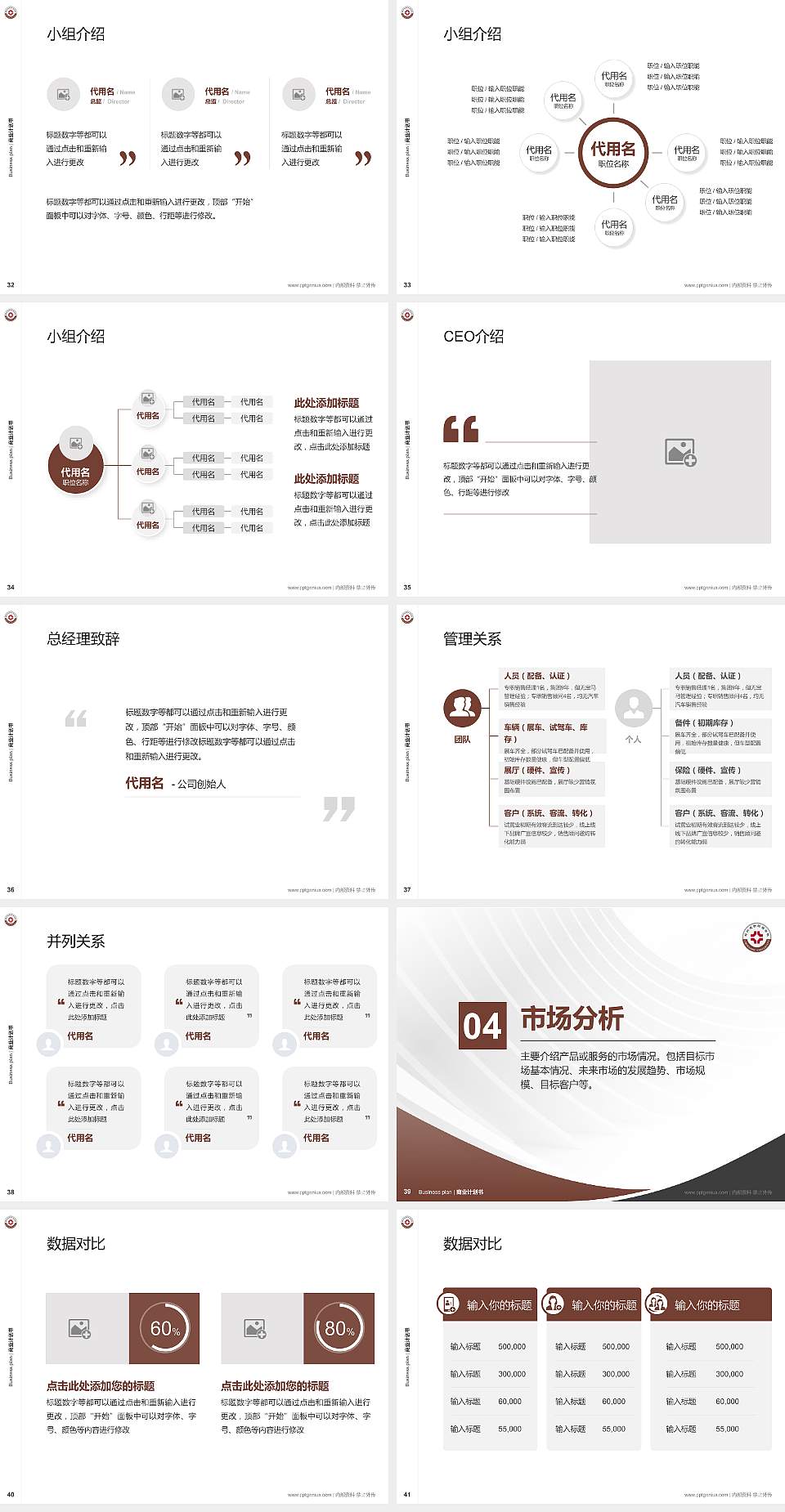 郑州成功财经学院专用全国大学生互联网+创新创业大赛计划书/路演/网评PPT模板4:3格式幻灯片预览图5