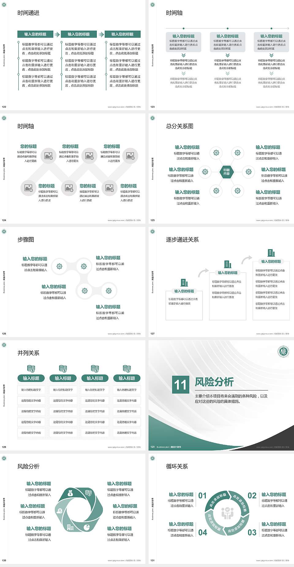 江西信息应用职业技术学院专用全国大学生互联网+创新创业大赛计划书/路演/网评PPT模板4:3格式幻灯片预览图14