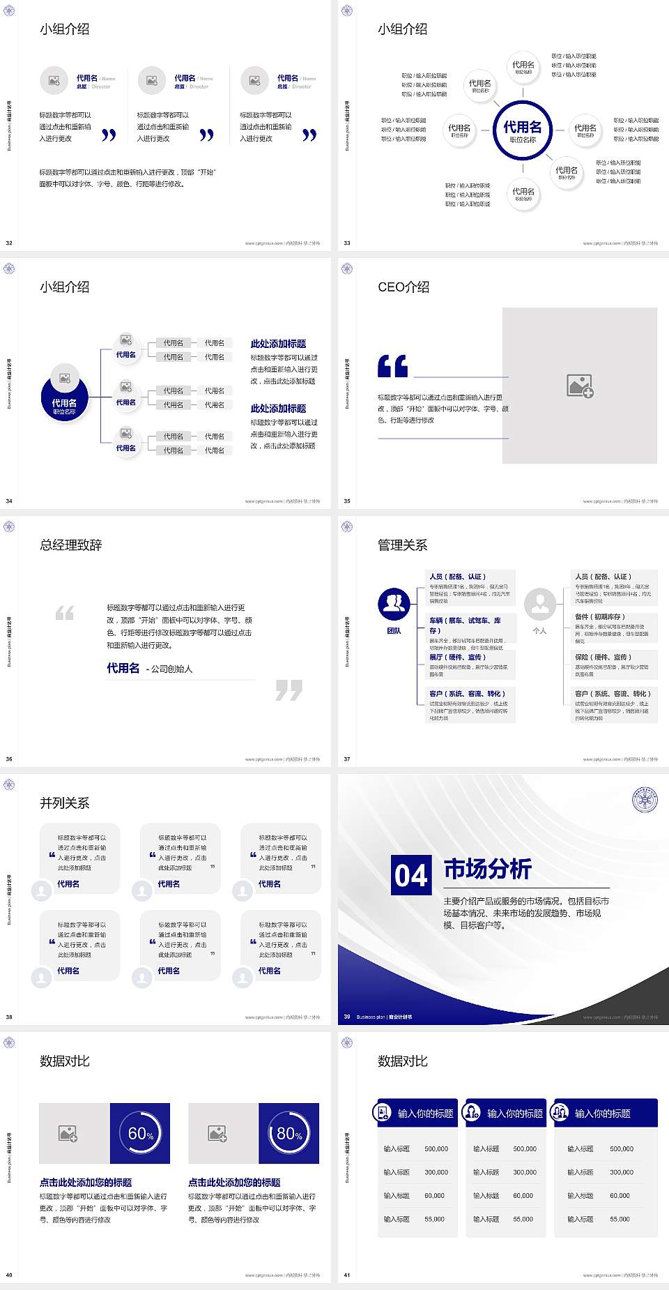 江西软件职业技术大学专用全国大学生互联网+创新创业大赛计划书/路演/网评PPT模板4:3格式幻灯片预览图5