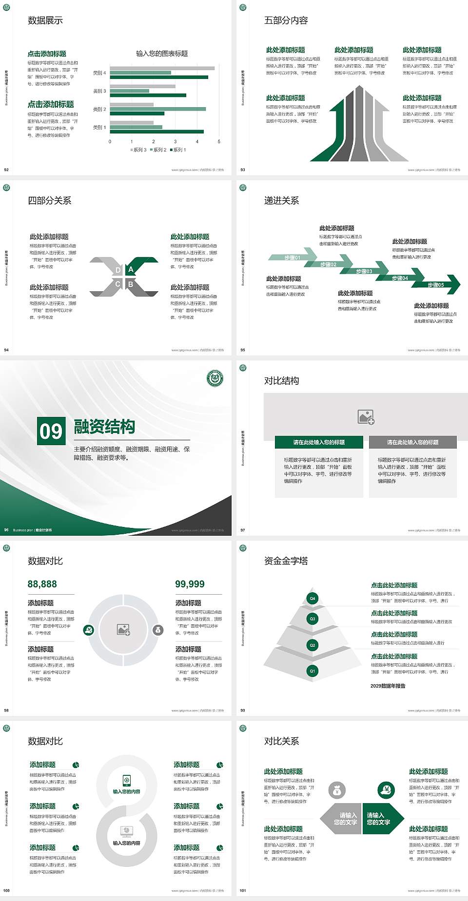 广东农工商职业技术学院专用全国大学生互联网+创新创业大赛计划书/路演/网评PPT模板4:3格式幻灯片预览图11