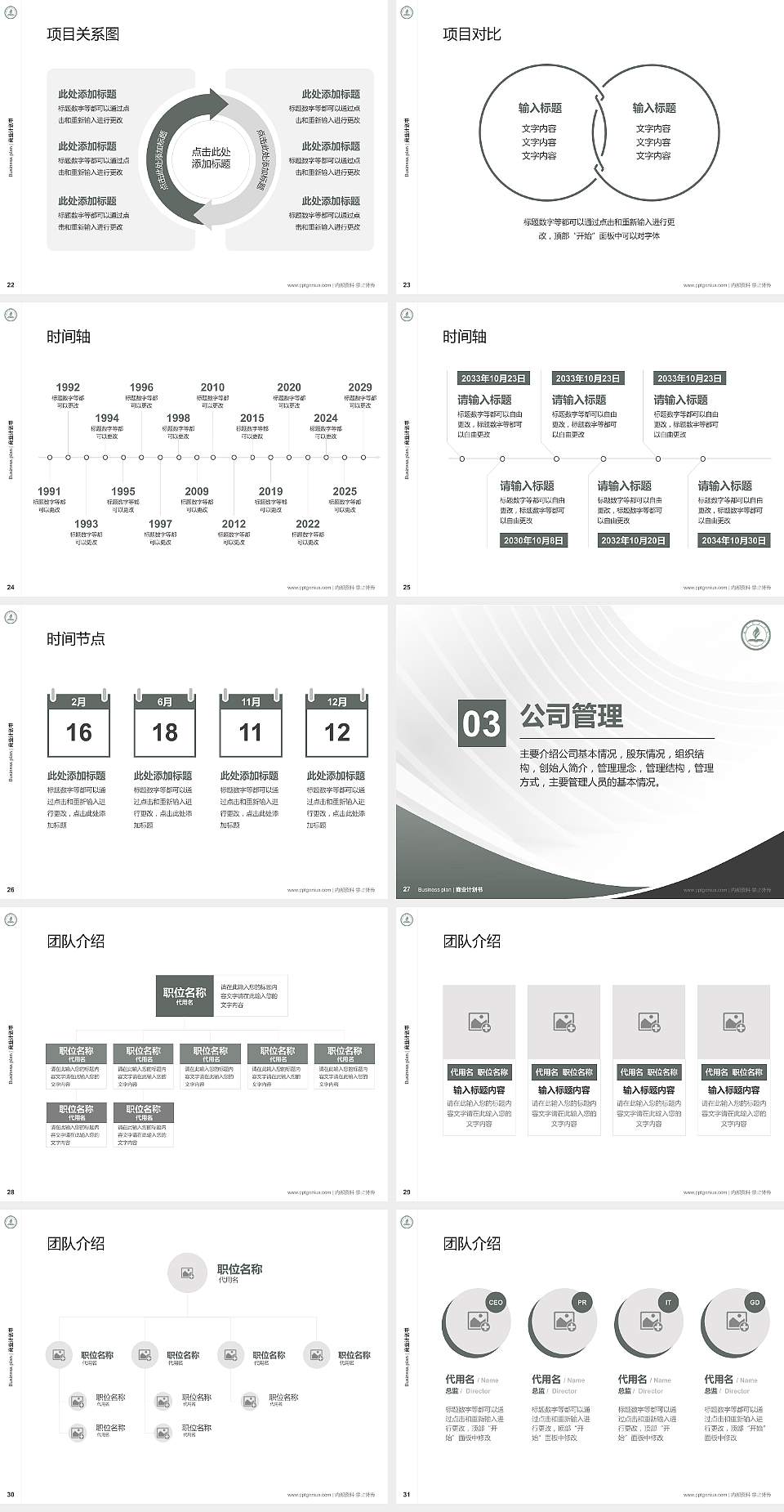 永城职业学院专用全国大学生互联网+创新创业大赛计划书/路演/网评PPT模板4:3格式幻灯片预览图4