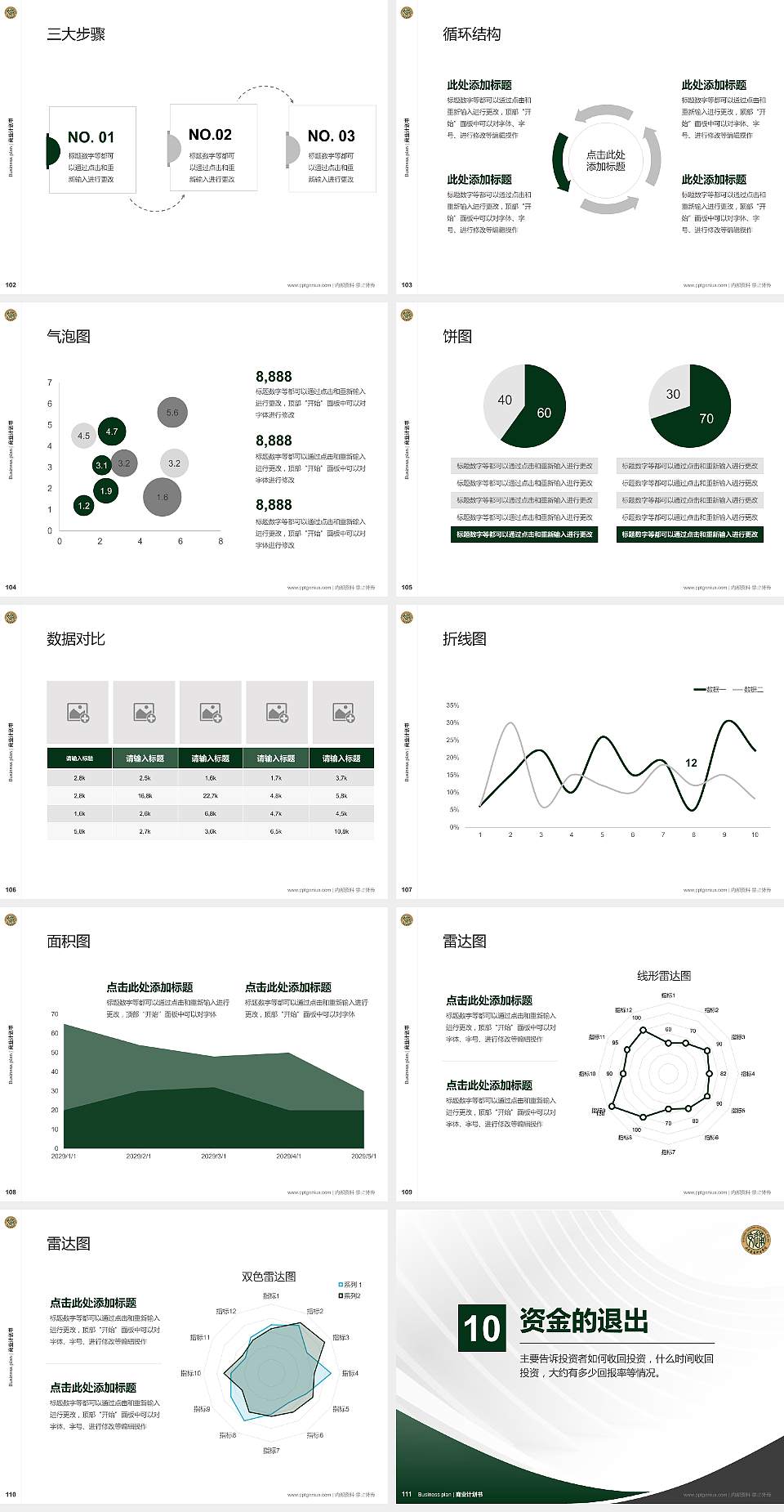 山东交通职业学院专用全国大学生互联网+创新创业大赛计划书/路演/网评PPT模板4:3格式幻灯片预览图12