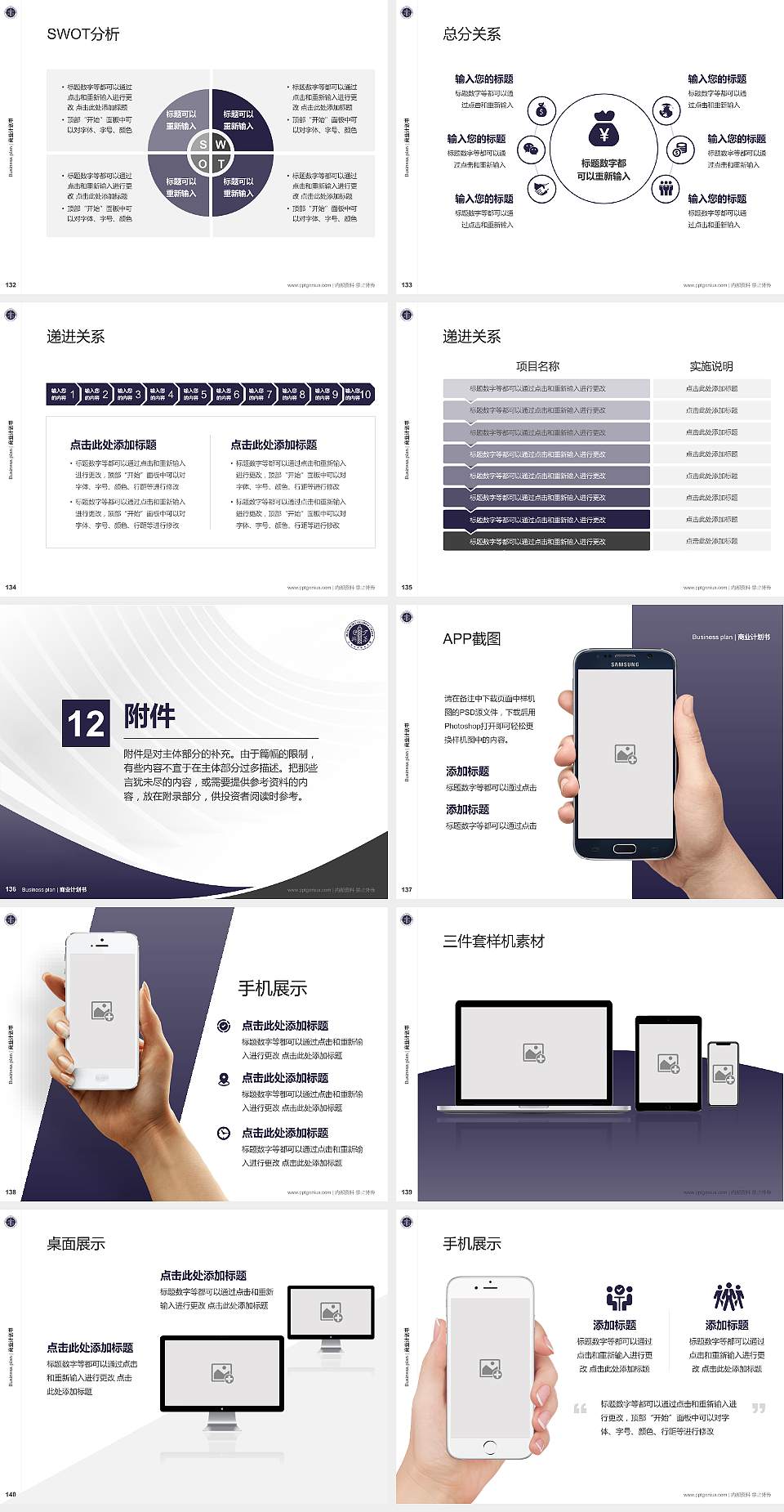 山西兴华职业学院专用全国大学生互联网+创新创业大赛计划书/路演/网评PPT模板4:3格式幻灯片预览图15