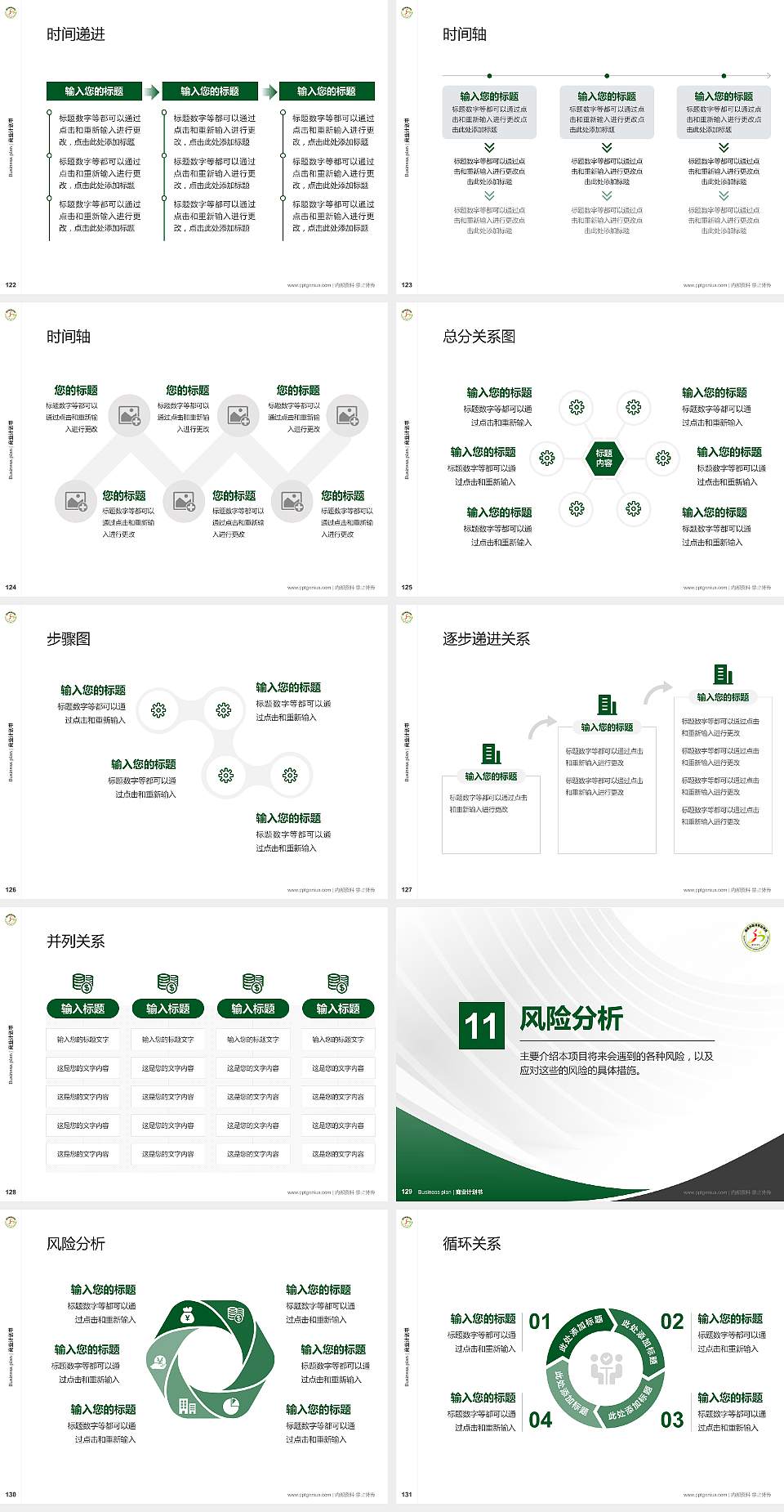 湖南外国语职业学院专用全国大学生互联网+创新创业大赛计划书/路演/网评PPT模板4:3格式幻灯片预览图14