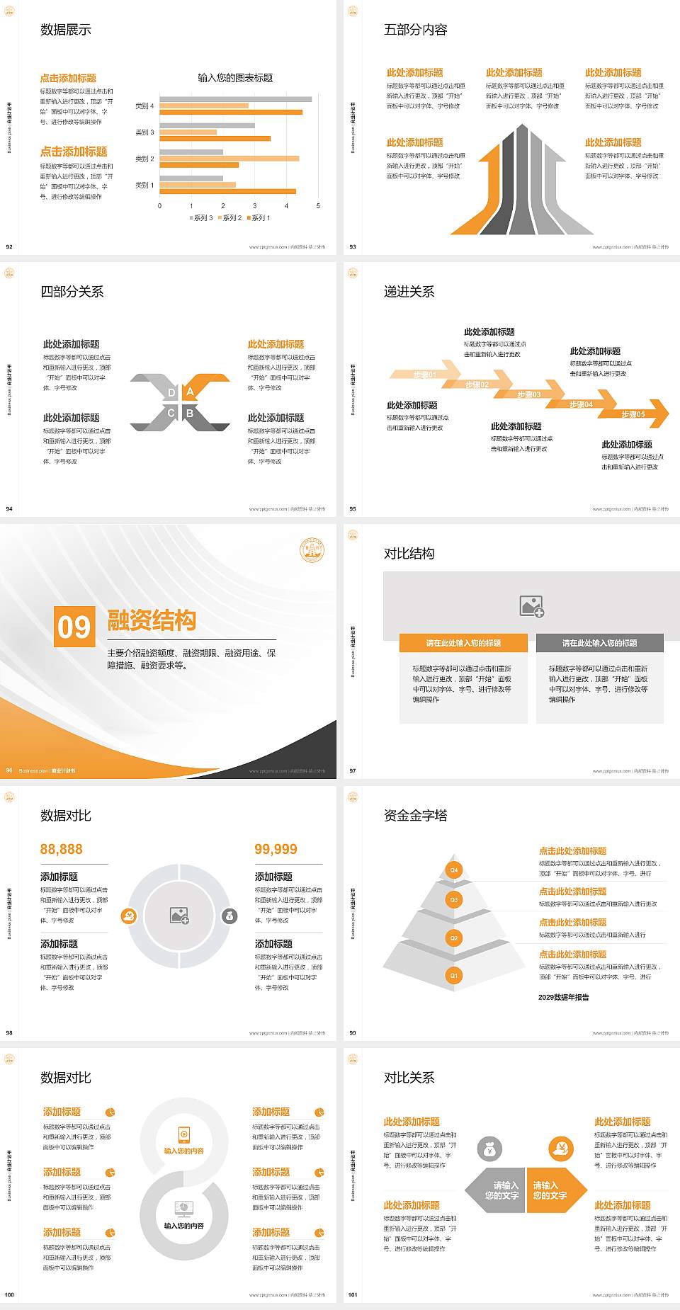 晋中师范高等专科学校专用全国大学生互联网+创新创业大赛计划书/路演/网评PPT模板4:3格式幻灯片预览图11