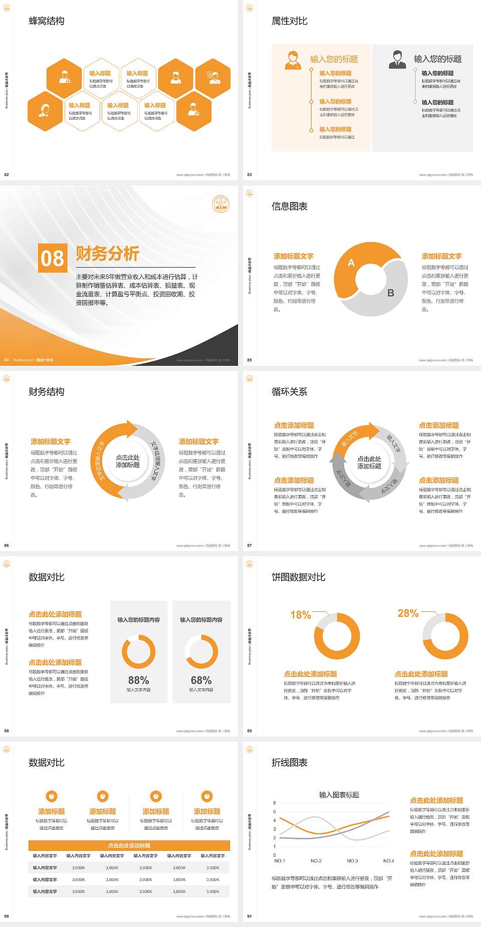 晋中师范高等专科学校专用全国大学生互联网+创新创业大赛计划书/路演/网评PPT模板4:3格式幻灯片预览图10