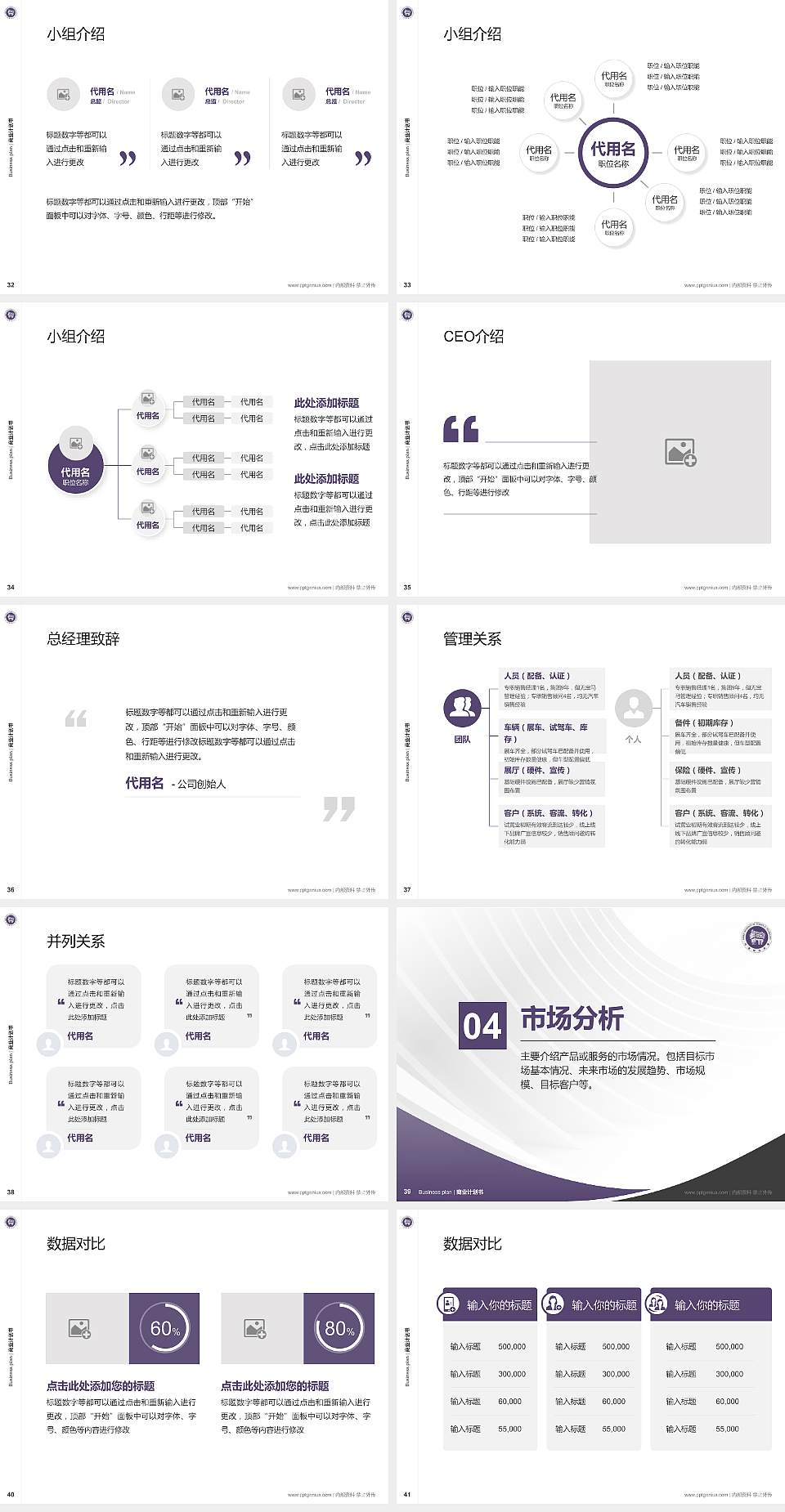 河南科技大学专用全国大学生互联网+创新创业大赛计划书/路演/网评PPT模板4:3格式幻灯片预览图5