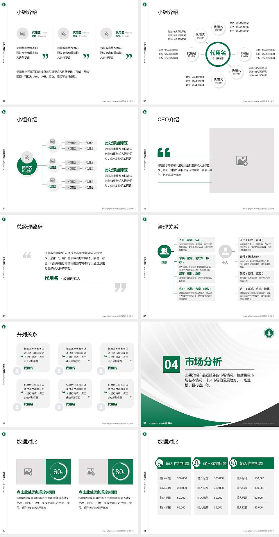 广东技术师范学院专用全国大学生互联网+创新创业大赛计划书/路演/网评PPT模板4:3格式幻灯片预览图5