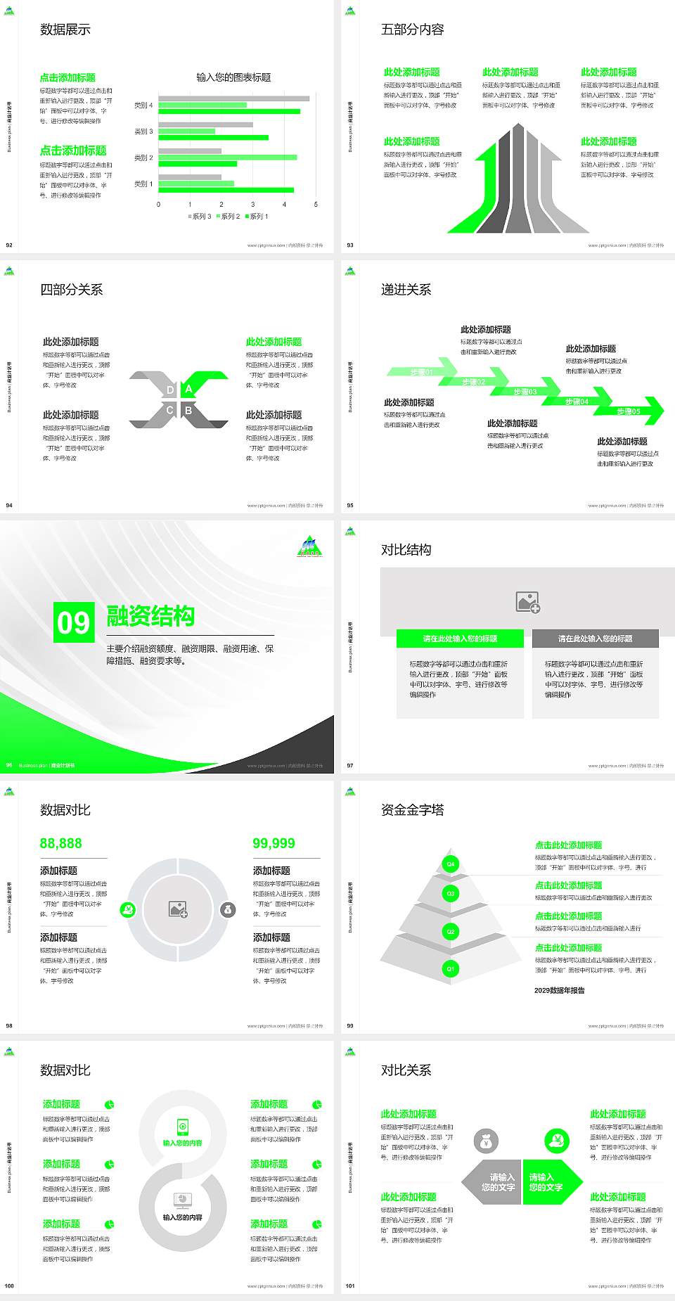 安顺学院专用全国大学生互联网+创新创业大赛计划书/路演/网评PPT模板4:3格式幻灯片预览图11