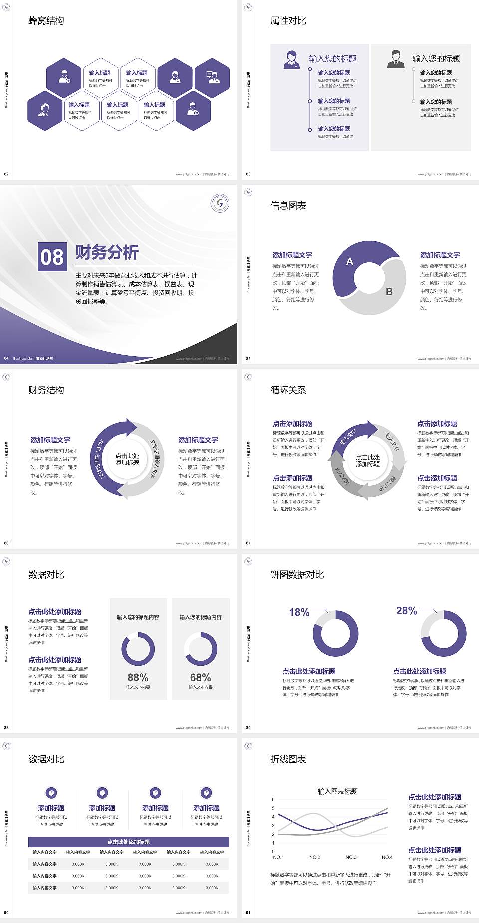 甘肃钢铁职业技术学院专用全国大学生互联网+创新创业大赛计划书/路演/网评PPT模板4:3格式幻灯片预览图10