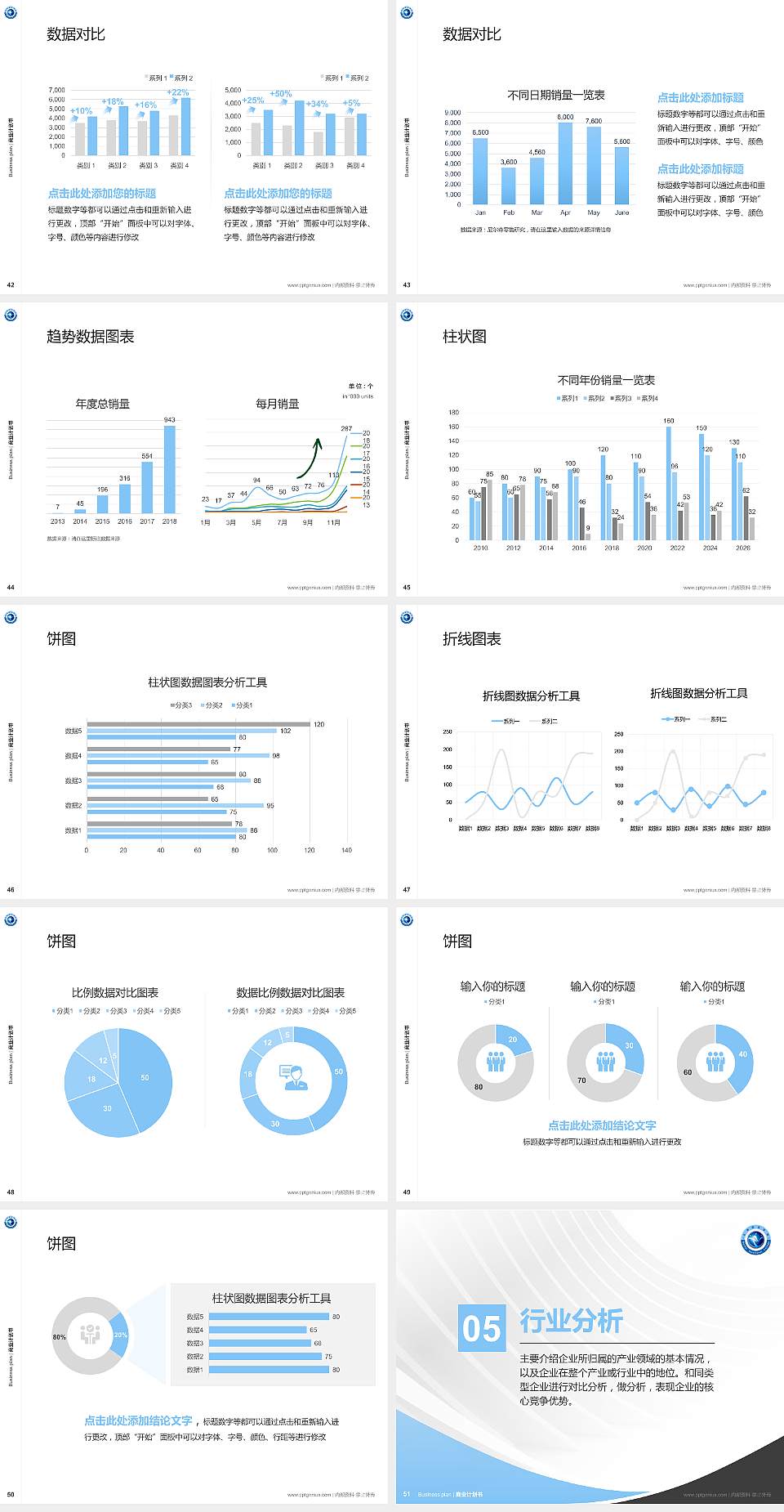北海职业学院专用全国大学生互联网+创新创业大赛计划书/路演/网评PPT模板4:3格式幻灯片预览图6