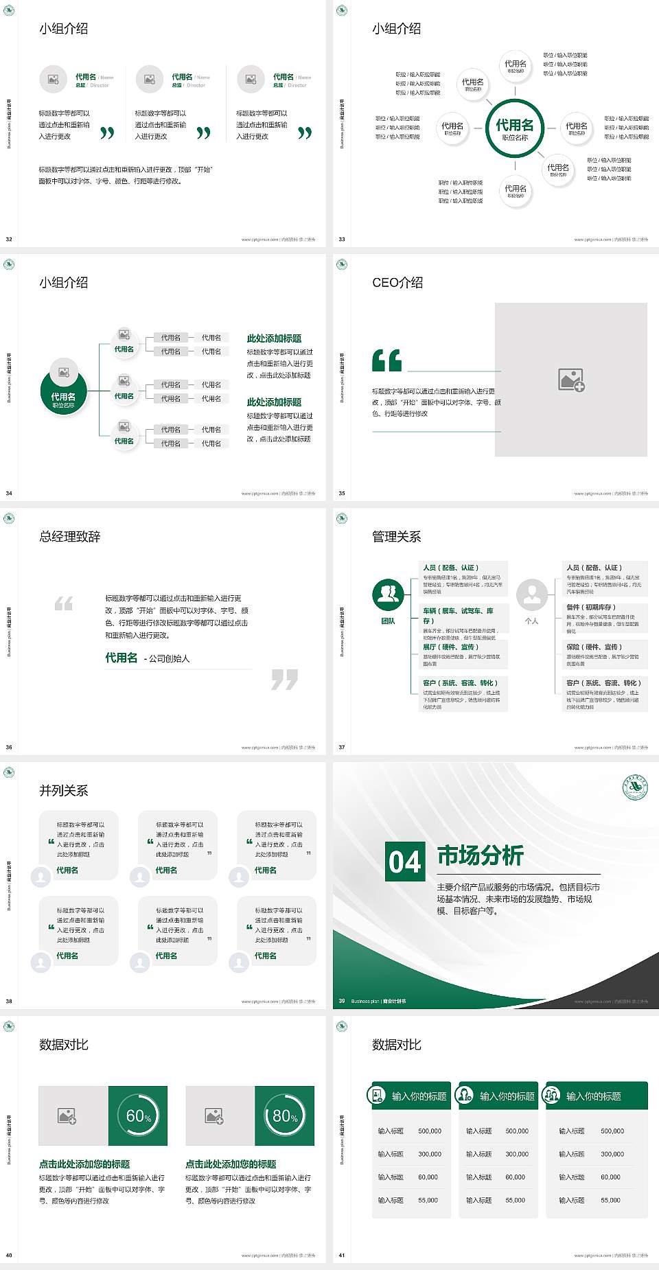 武汉华夏理工学院专用全国大学生互联网+创新创业大赛计划书/路演/网评PPT模板4:3格式幻灯片预览图5