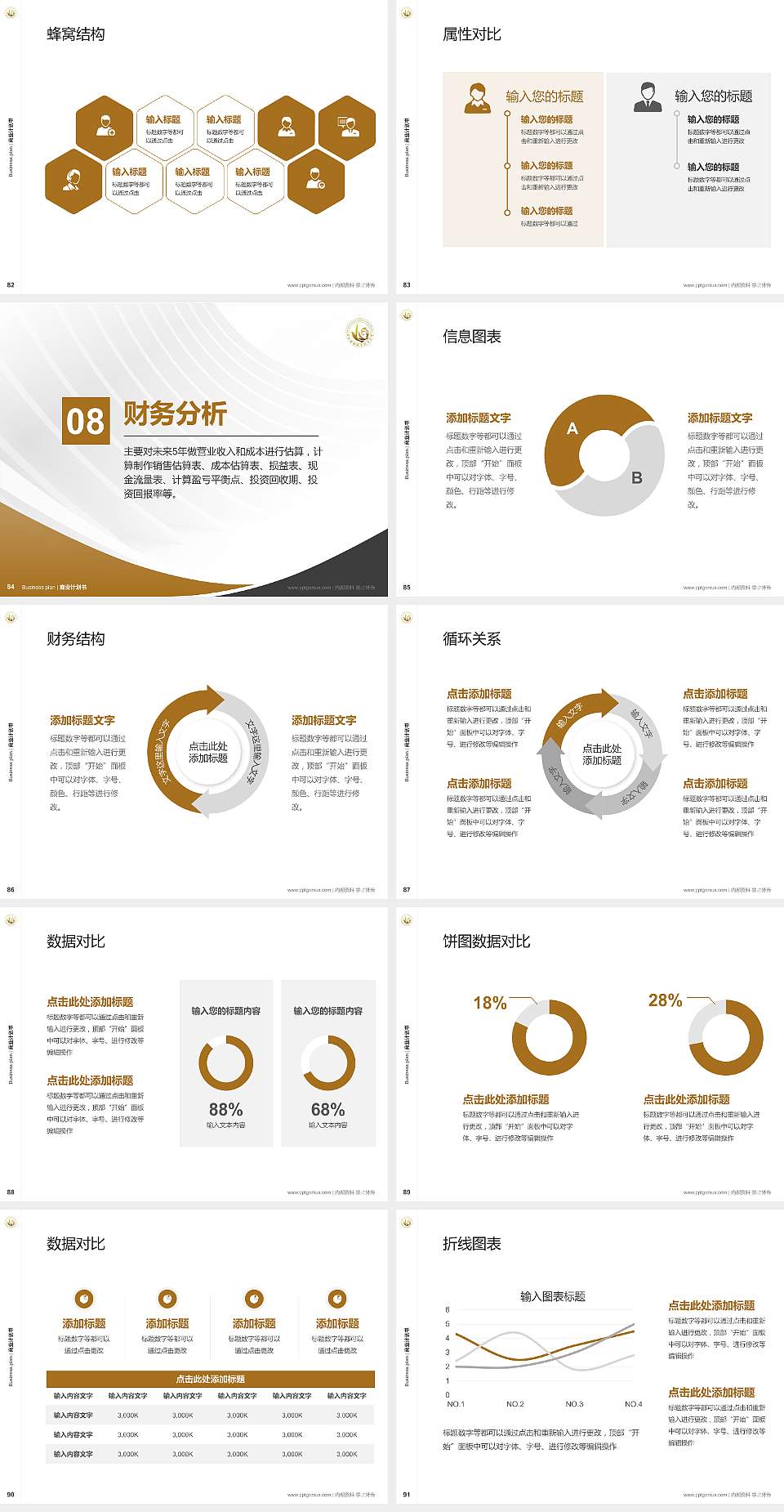 浙江特殊教育职业学院专用全国大学生互联网+创新创业大赛计划书/路演/网评PPT模板4:3格式幻灯片预览图10