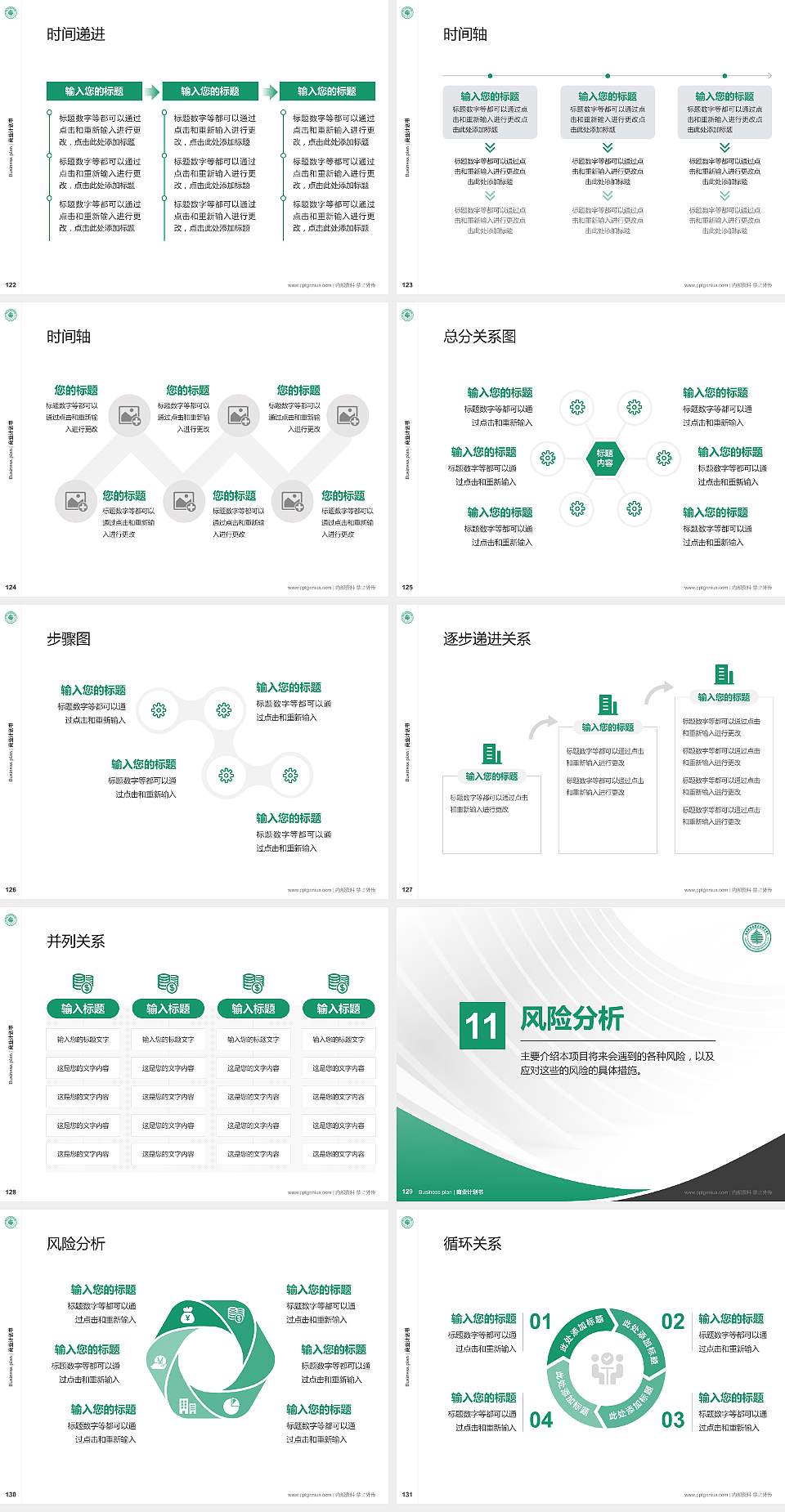 广东茂名农林科技职业学院专用全国大学生互联网+创新创业大赛计划书/路演/网评PPT模板4:3格式幻灯片预览图14