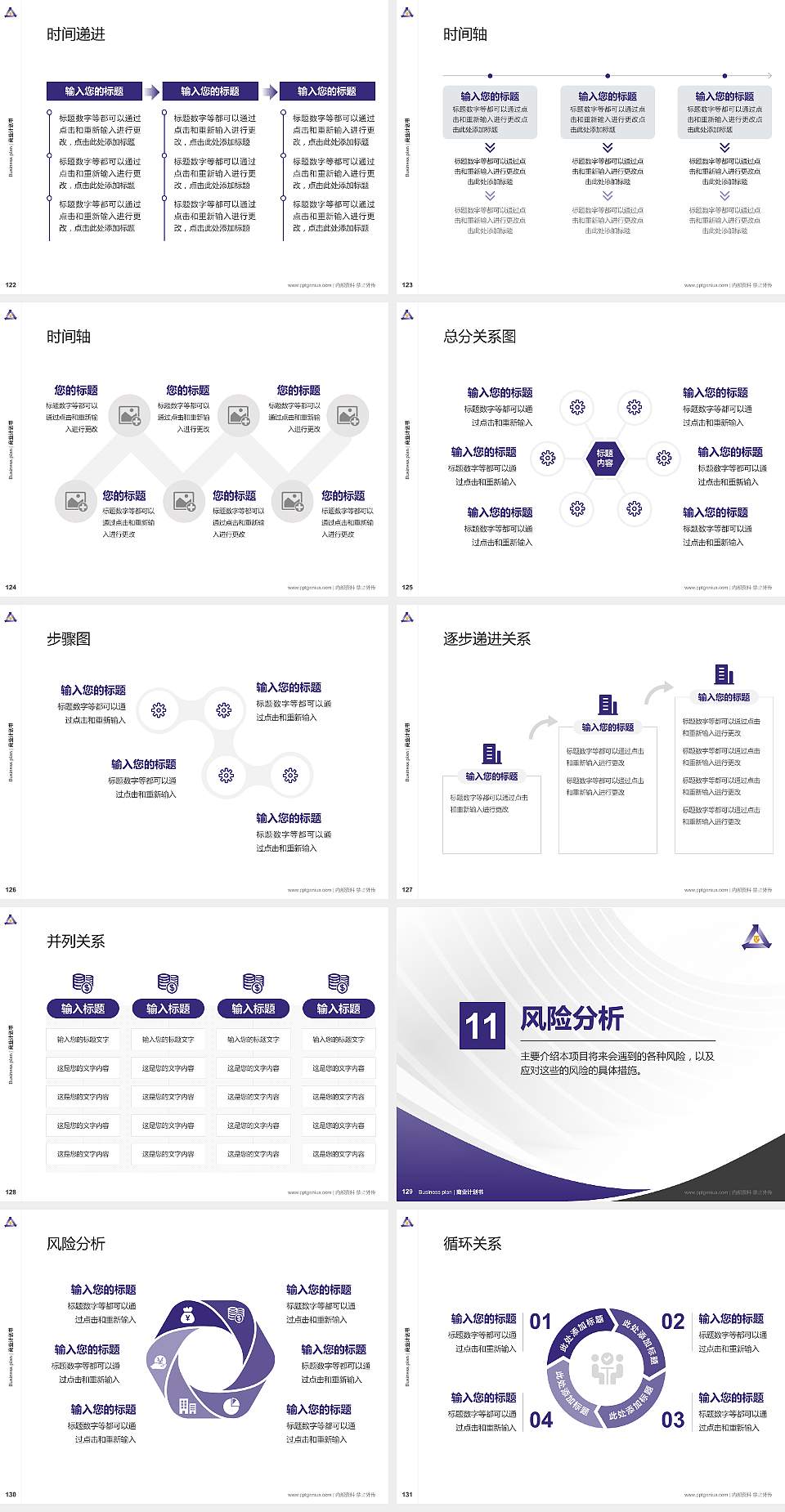 周口职业技术学院专用全国大学生互联网+创新创业大赛计划书/路演/网评PPT模板4:3格式幻灯片预览图14