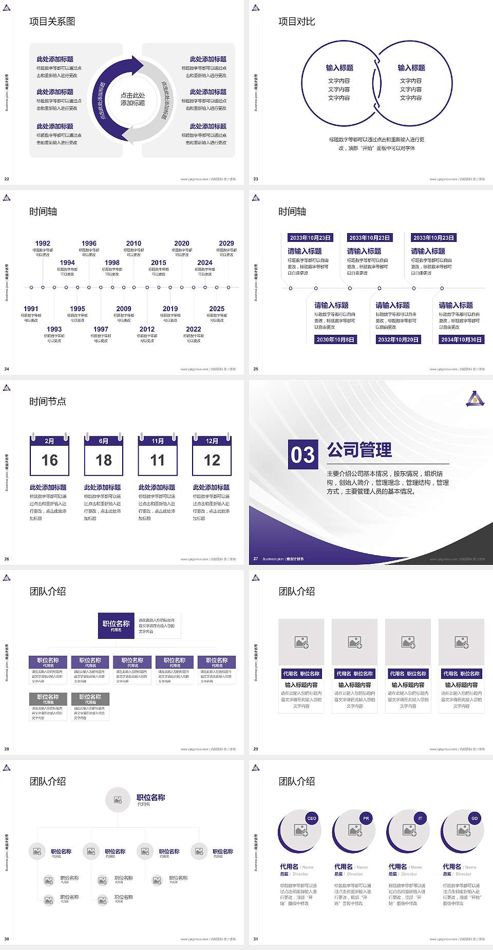 周口职业技术学院专用全国大学生互联网+创新创业大赛计划书/路演/网评PPT模板4:3格式幻灯片预览图4