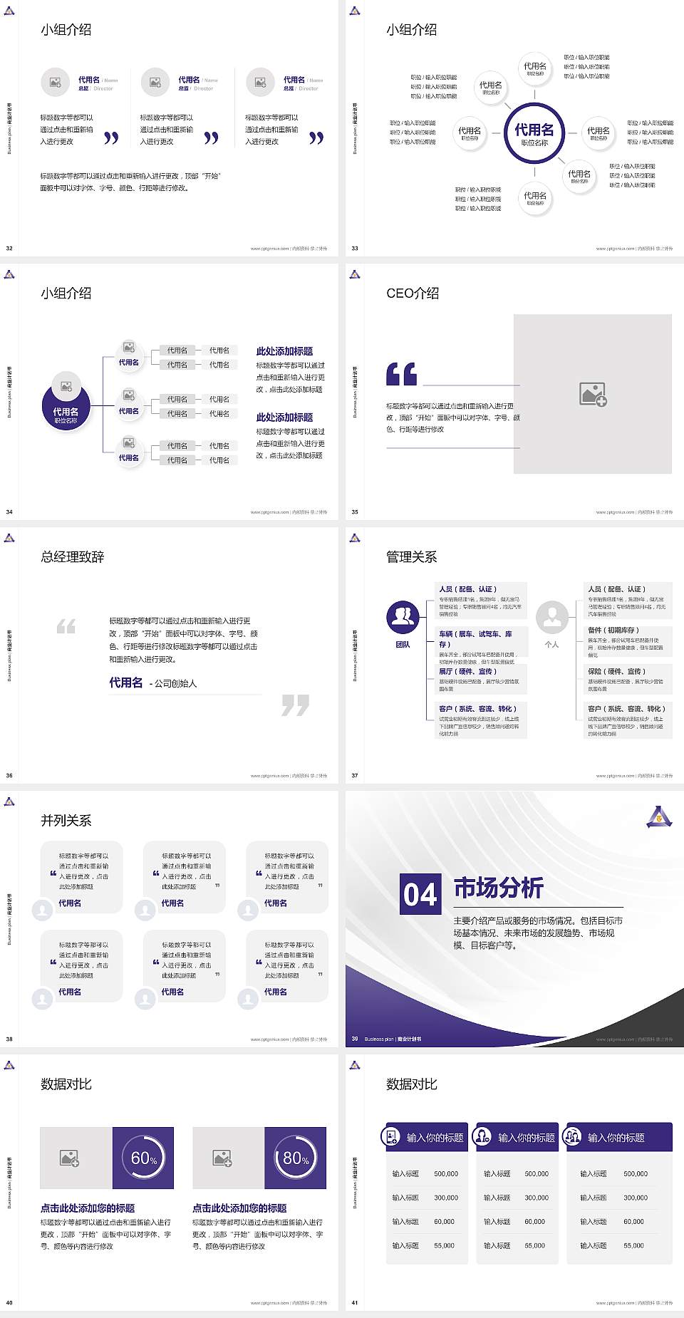 周口职业技术学院专用全国大学生互联网+创新创业大赛计划书/路演/网评PPT模板4:3格式幻灯片预览图5