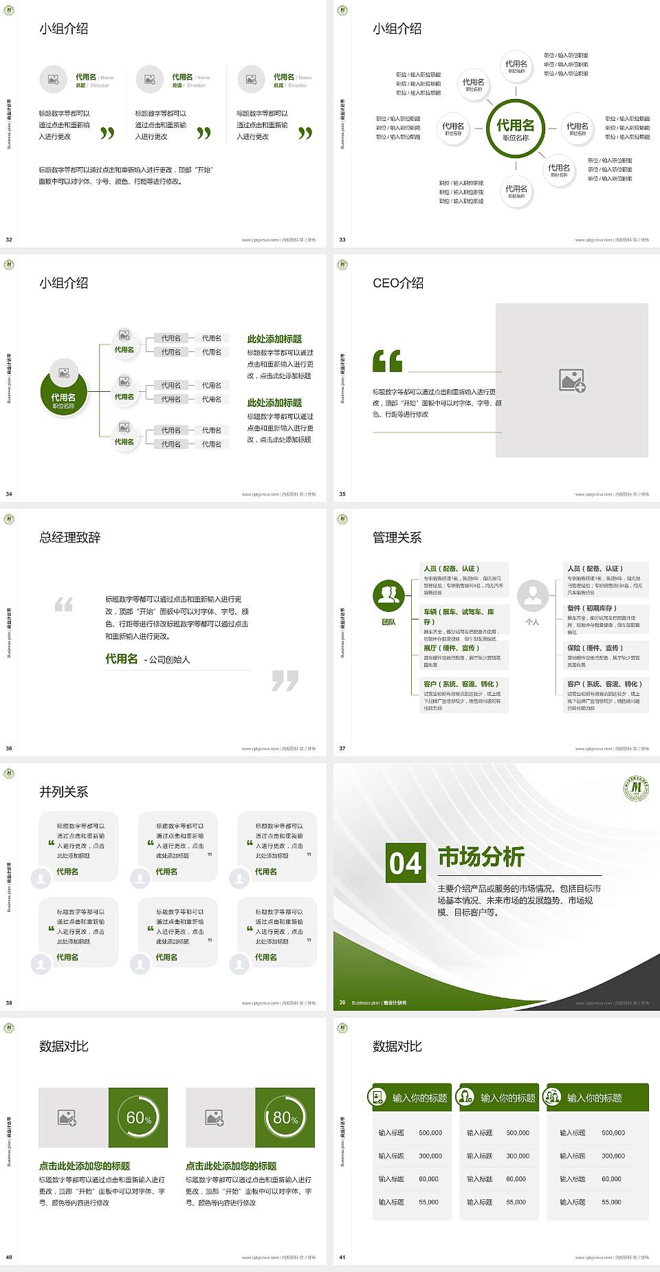 浙江经贸职业技术学院专用全国大学生互联网+创新创业大赛计划书/路演/网评PPT模板4:3格式幻灯片预览图5