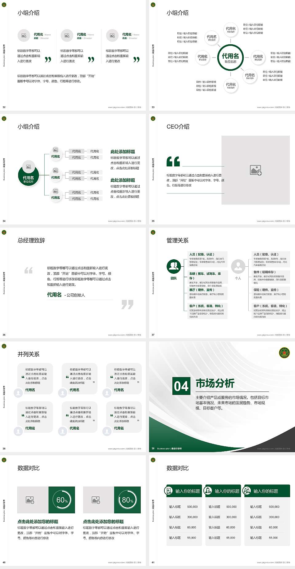 中国人民解放军国防科技大学专用全国大学生互联网+创新创业大赛计划书/路演/网评PPT模板4:3格式幻灯片预览图5