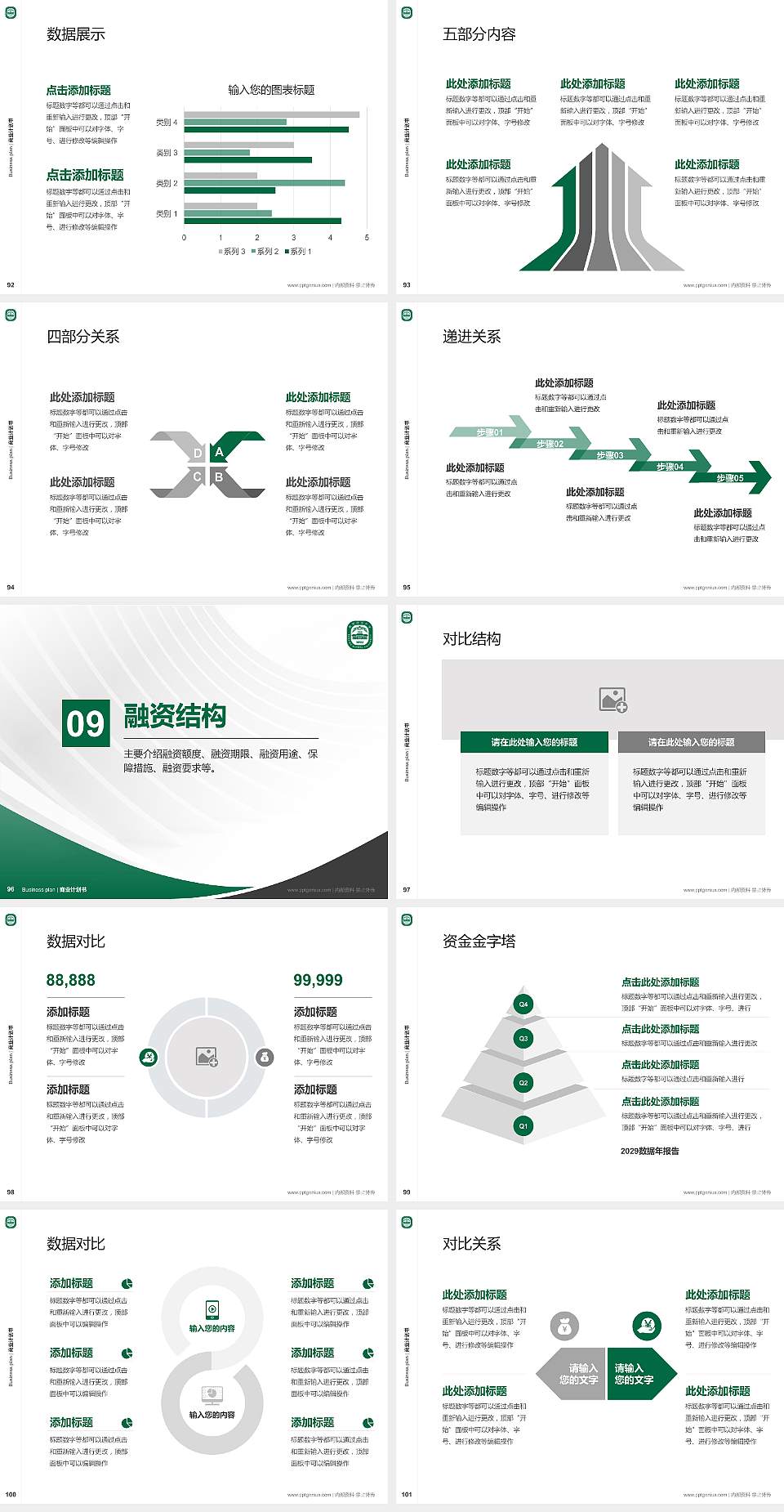 南京师范大学中北学院专用全国大学生互联网+创新创业大赛计划书/路演/网评PPT模板4:3格式幻灯片预览图11