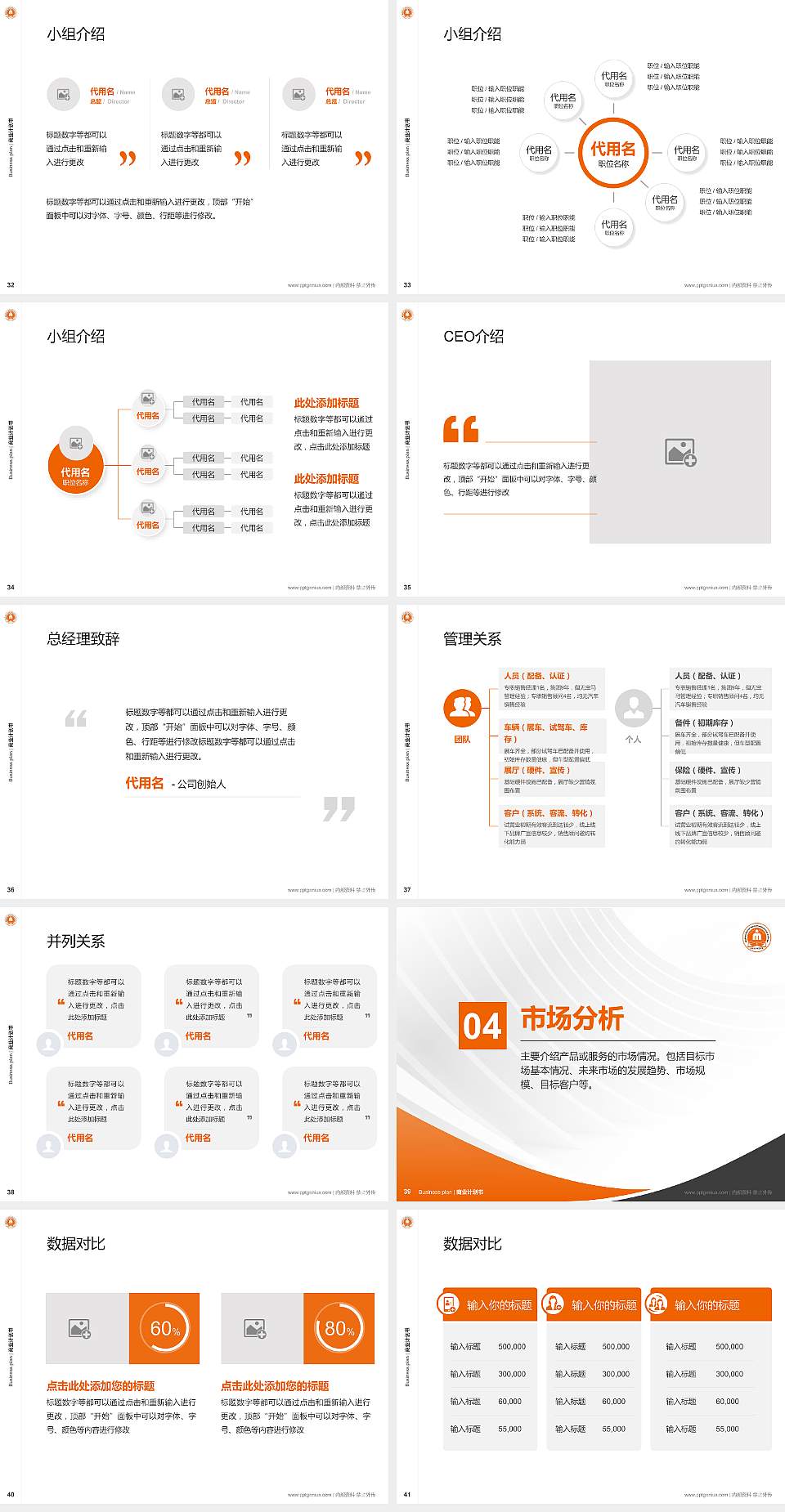 武汉民政职业学院专用全国大学生互联网+创新创业大赛计划书/路演/网评PPT模板4:3格式幻灯片预览图5