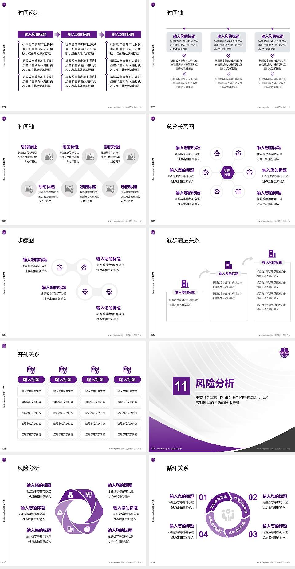 河北医科大学临床学院专用全国大学生互联网+创新创业大赛计划书/路演/网评PPT模板4:3格式幻灯片预览图14