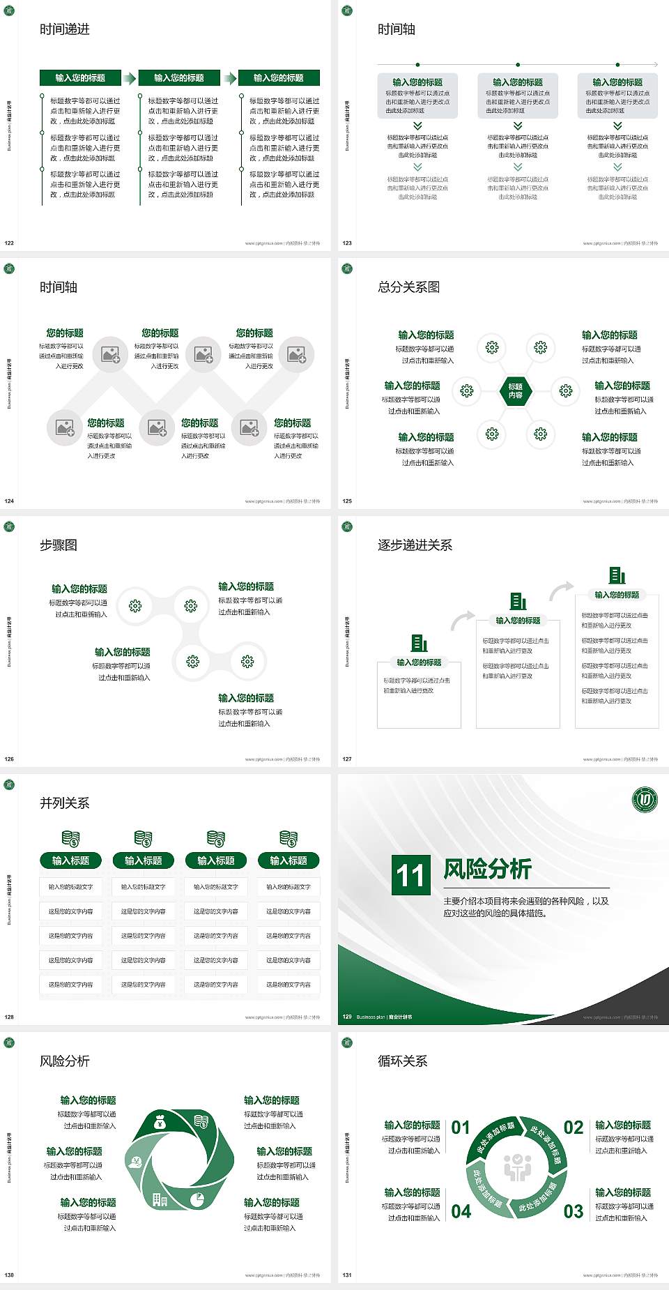 鲁东大学专用全国大学生互联网+创新创业大赛计划书/路演/网评PPT模板4:3格式幻灯片预览图14