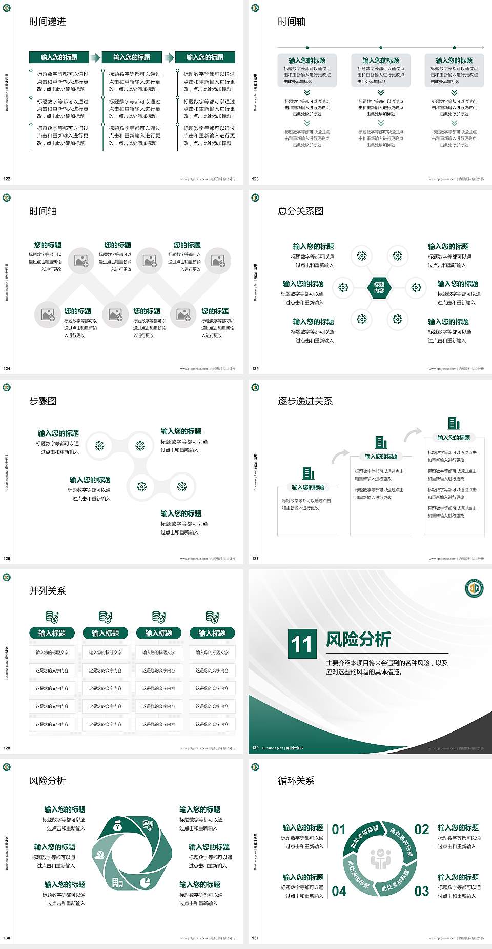 贵州工程应用技术学院专用全国大学生互联网+创新创业大赛计划书/路演/网评PPT模板4:3格式幻灯片预览图14