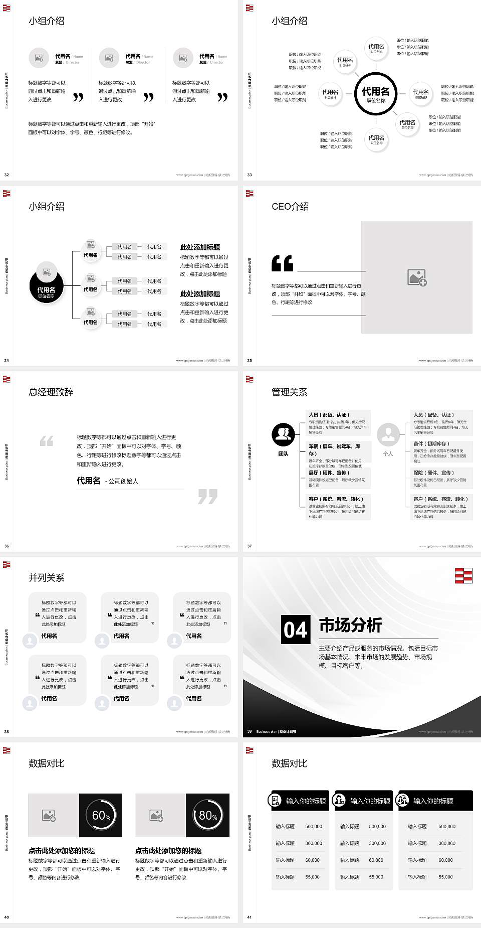 河北工艺美术职业学院专用全国大学生互联网+创新创业大赛计划书/路演/网评PPT模板4:3格式幻灯片预览图5