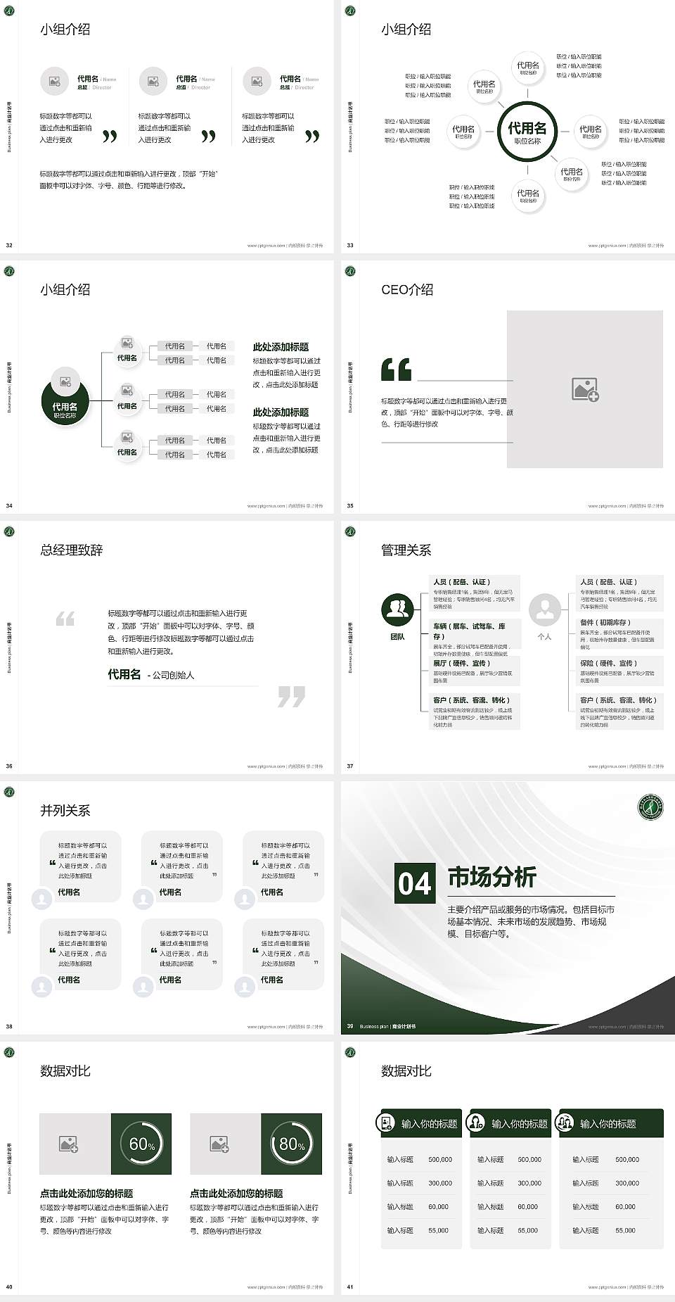 福建生物工程职业技术学院专用全国大学生互联网+创新创业大赛计划书/路演/网评PPT模板4:3格式幻灯片预览图5