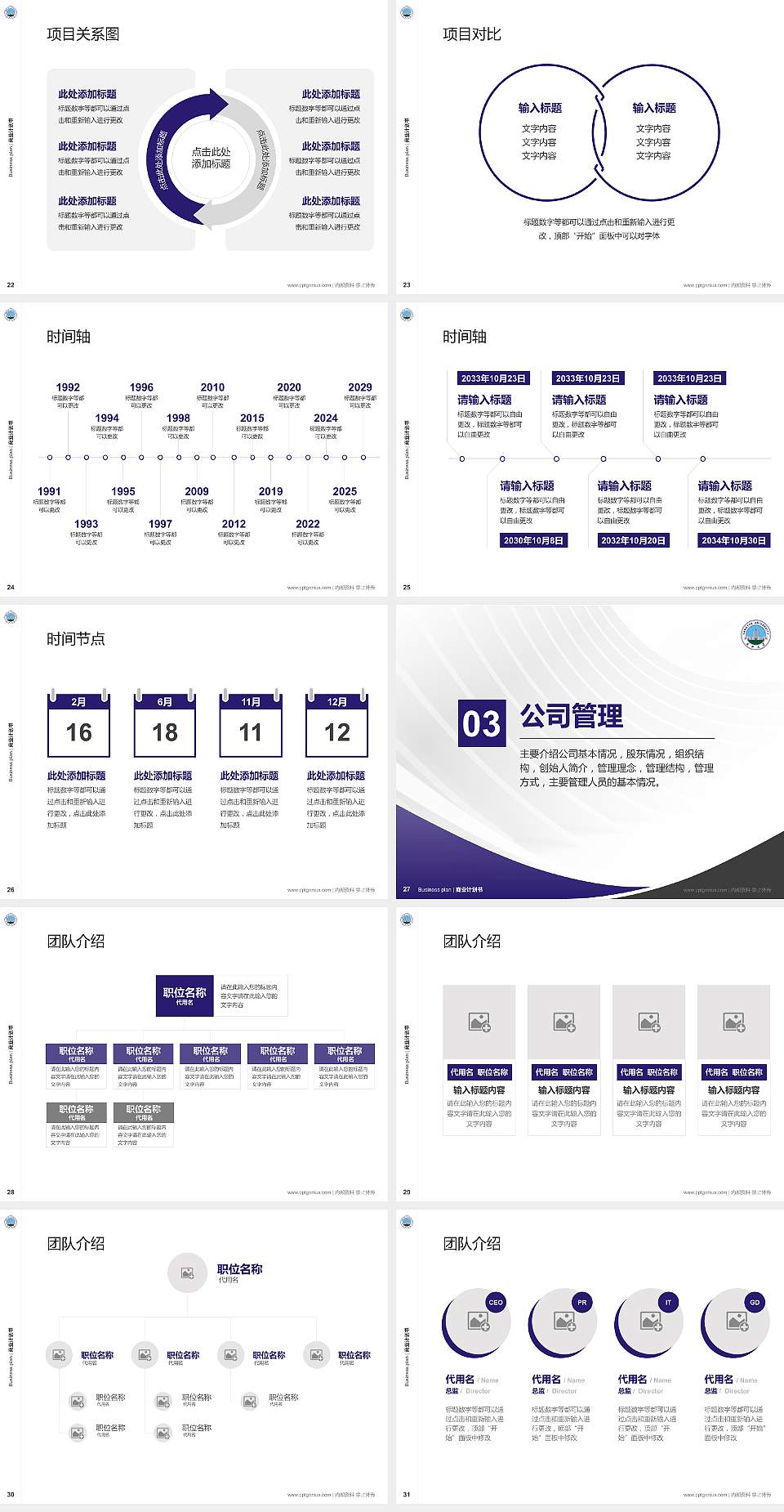 长江大学专用全国大学生互联网+创新创业大赛计划书/路演/网评PPT模板4:3格式幻灯片预览图4