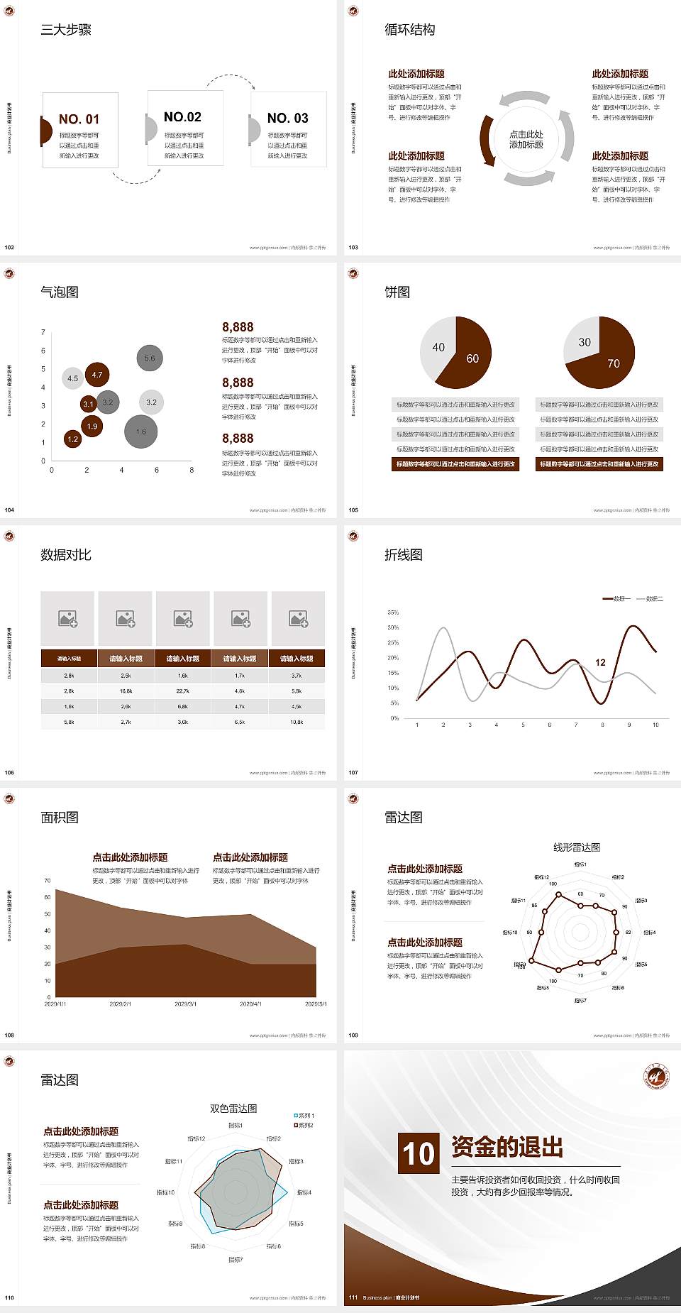 厦门华厦职业学院专用全国大学生互联网+创新创业大赛计划书/路演/网评PPT模板4:3格式幻灯片预览图12